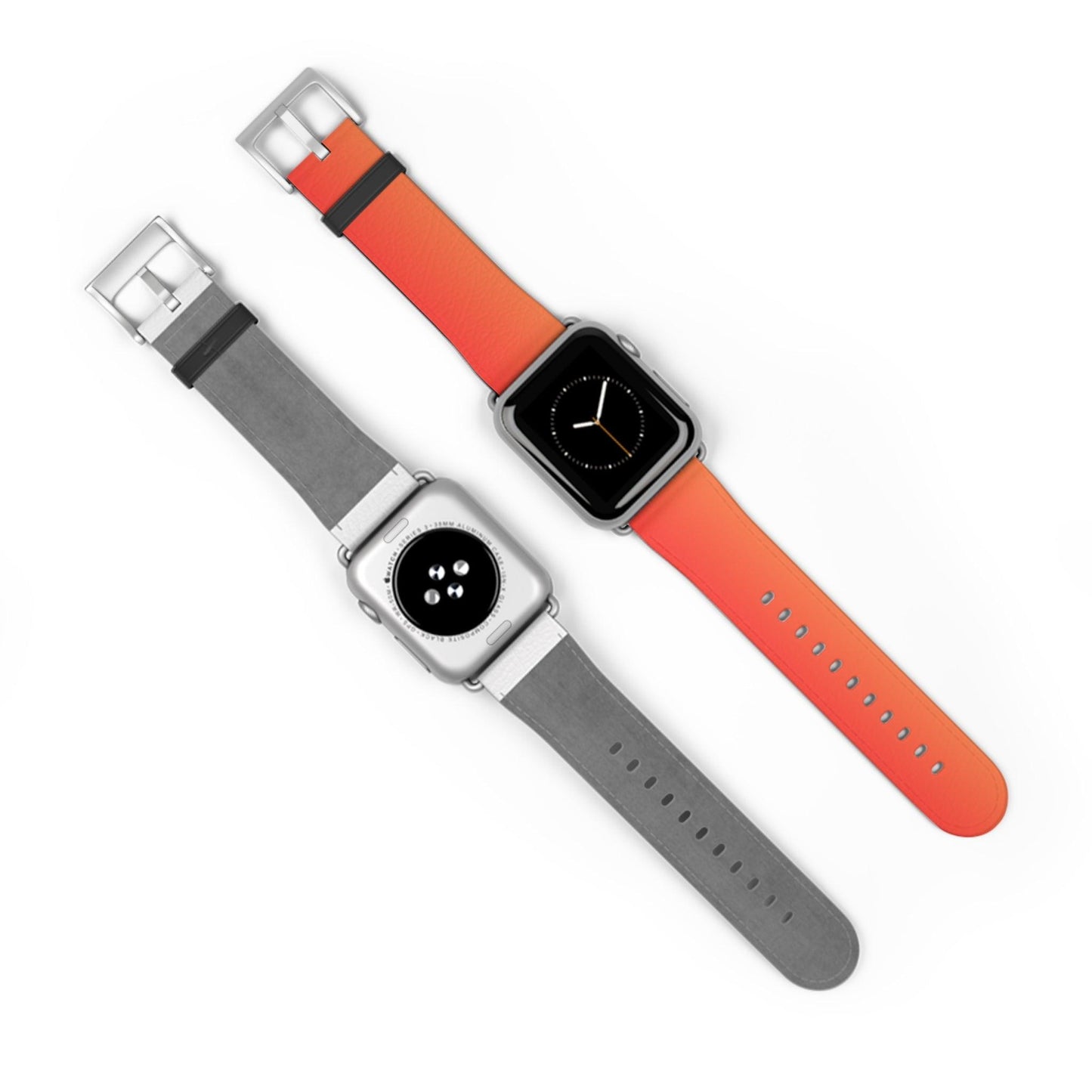 Vibrant Red Orange Apple Watch Band - JGUS