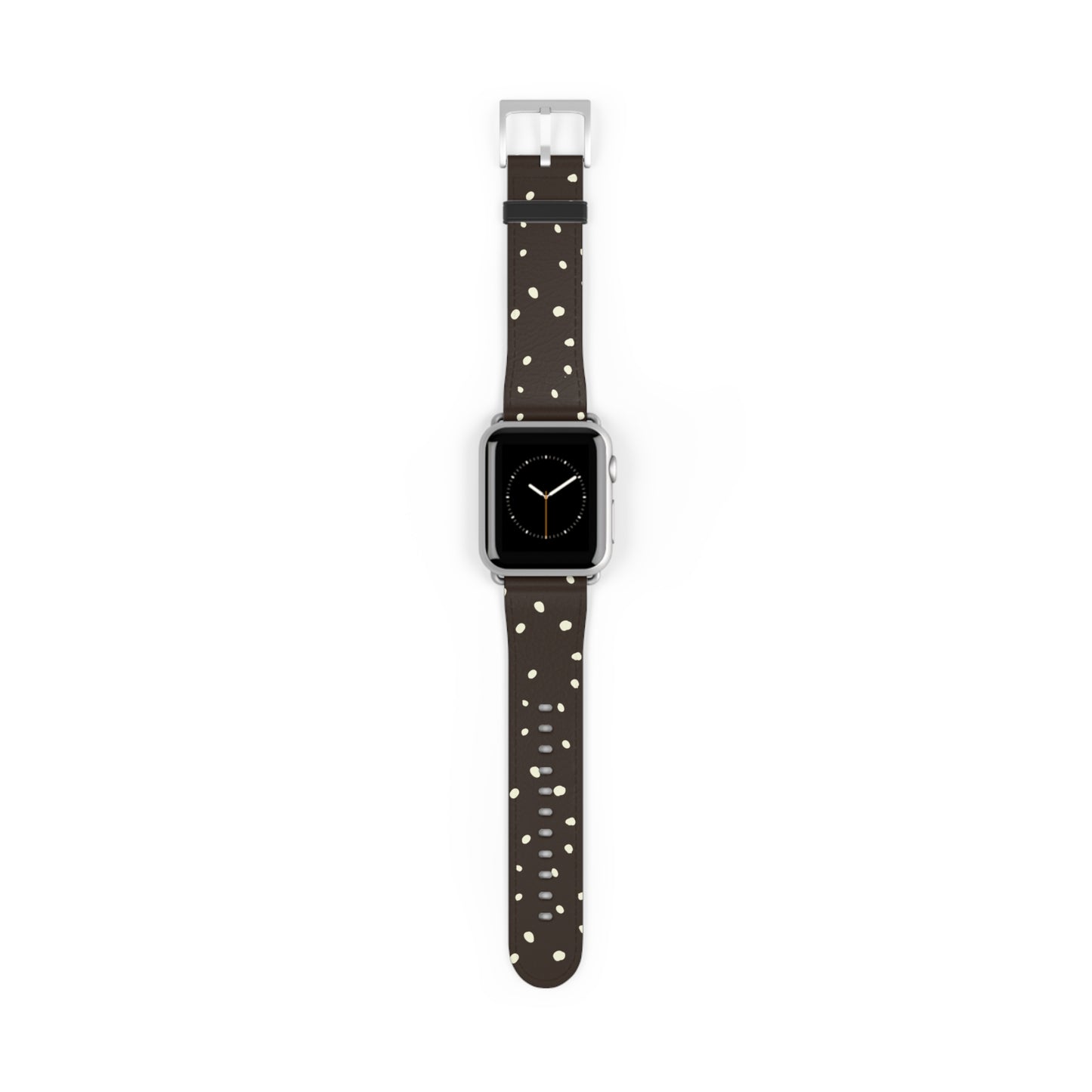 Velvet Mocha Apple Watch Band: Stylish & Eco-Friendly Vegan Leather Strap