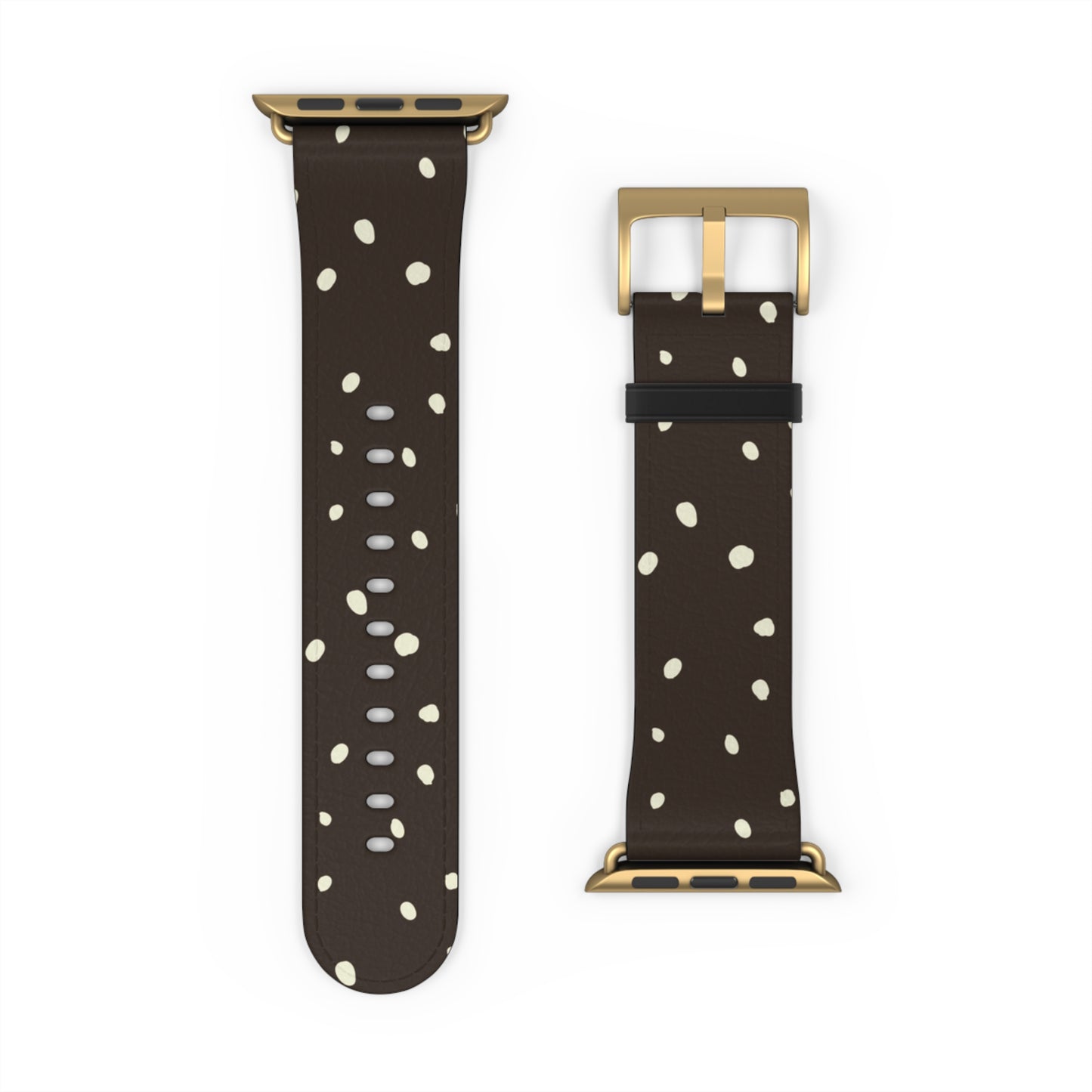 Velvet Mocha Apple Watch Band: Stylish & Eco-Friendly Vegan Leather Strap