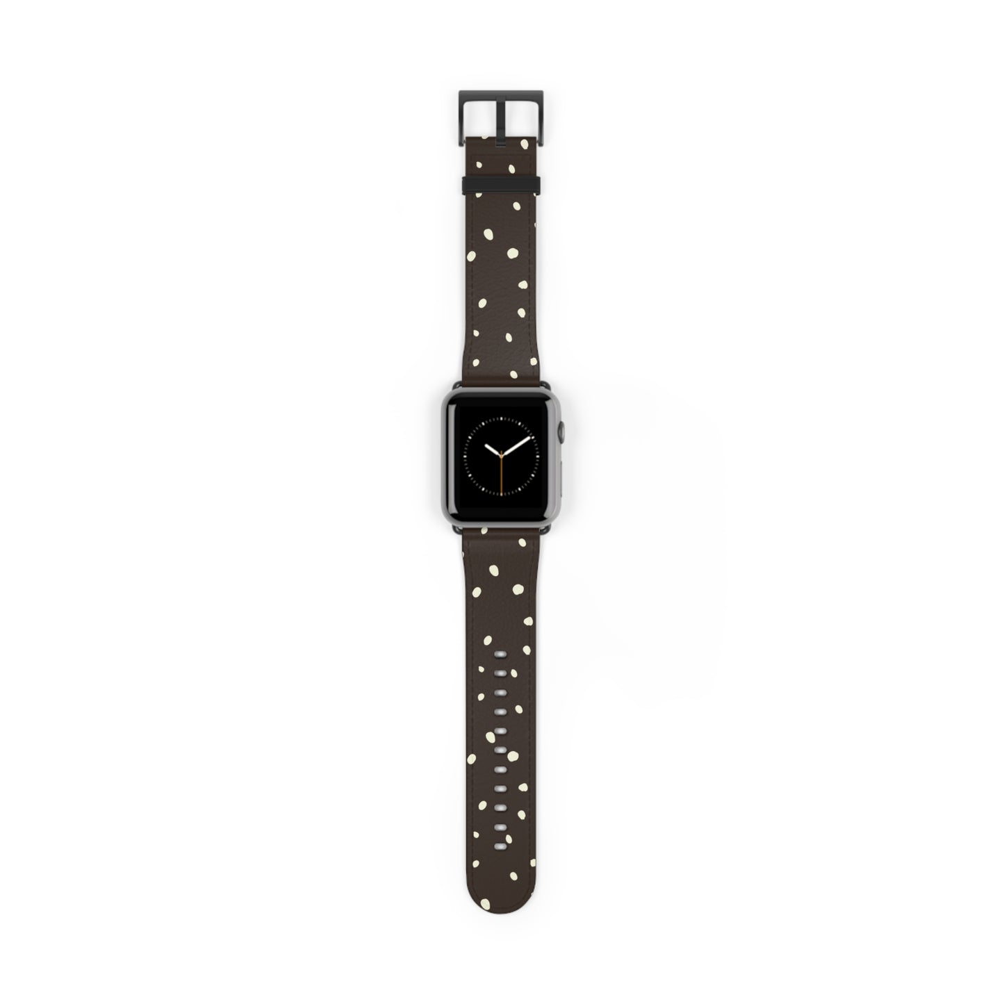Velvet Mocha Apple Watch Band: Stylish & Eco-Friendly Vegan Leather Strap