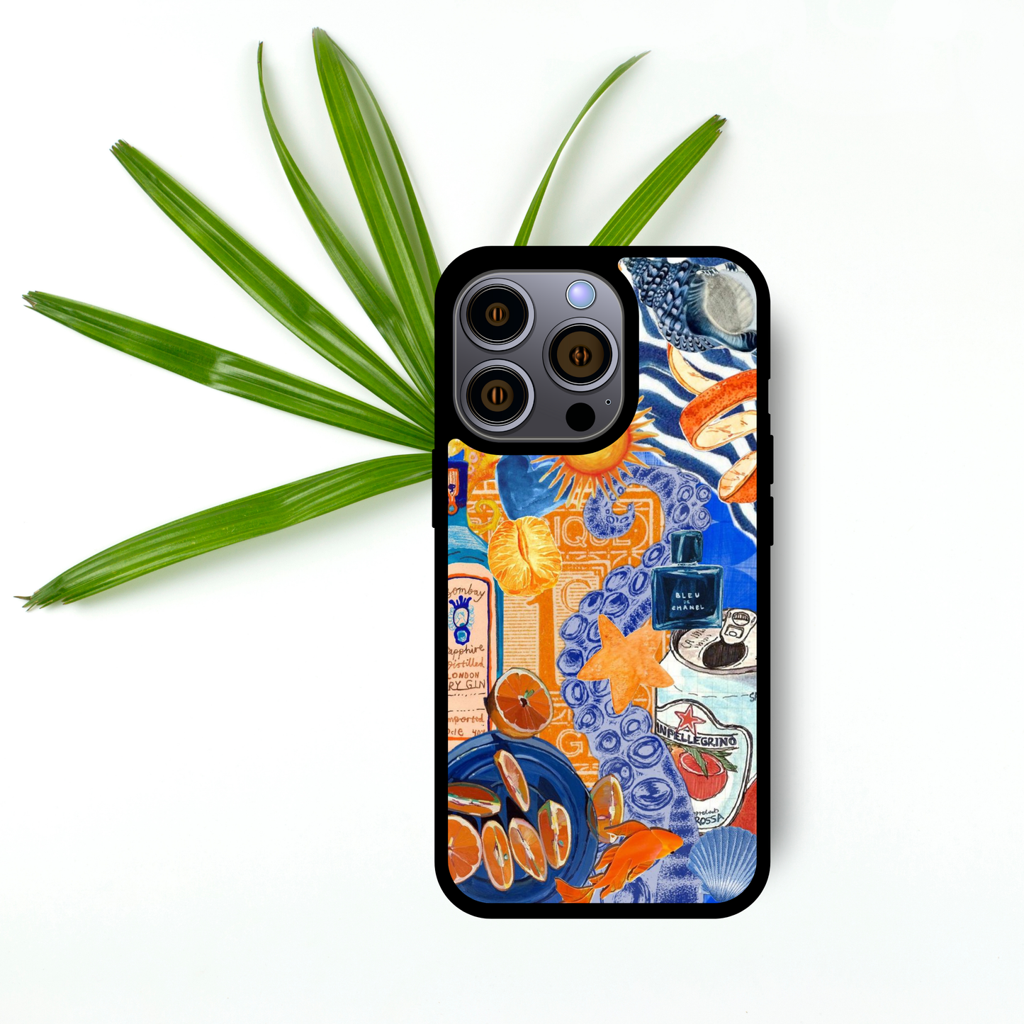 Sunset Splash Collage Phone Case – Vibrant & Protective iPhone Accessory