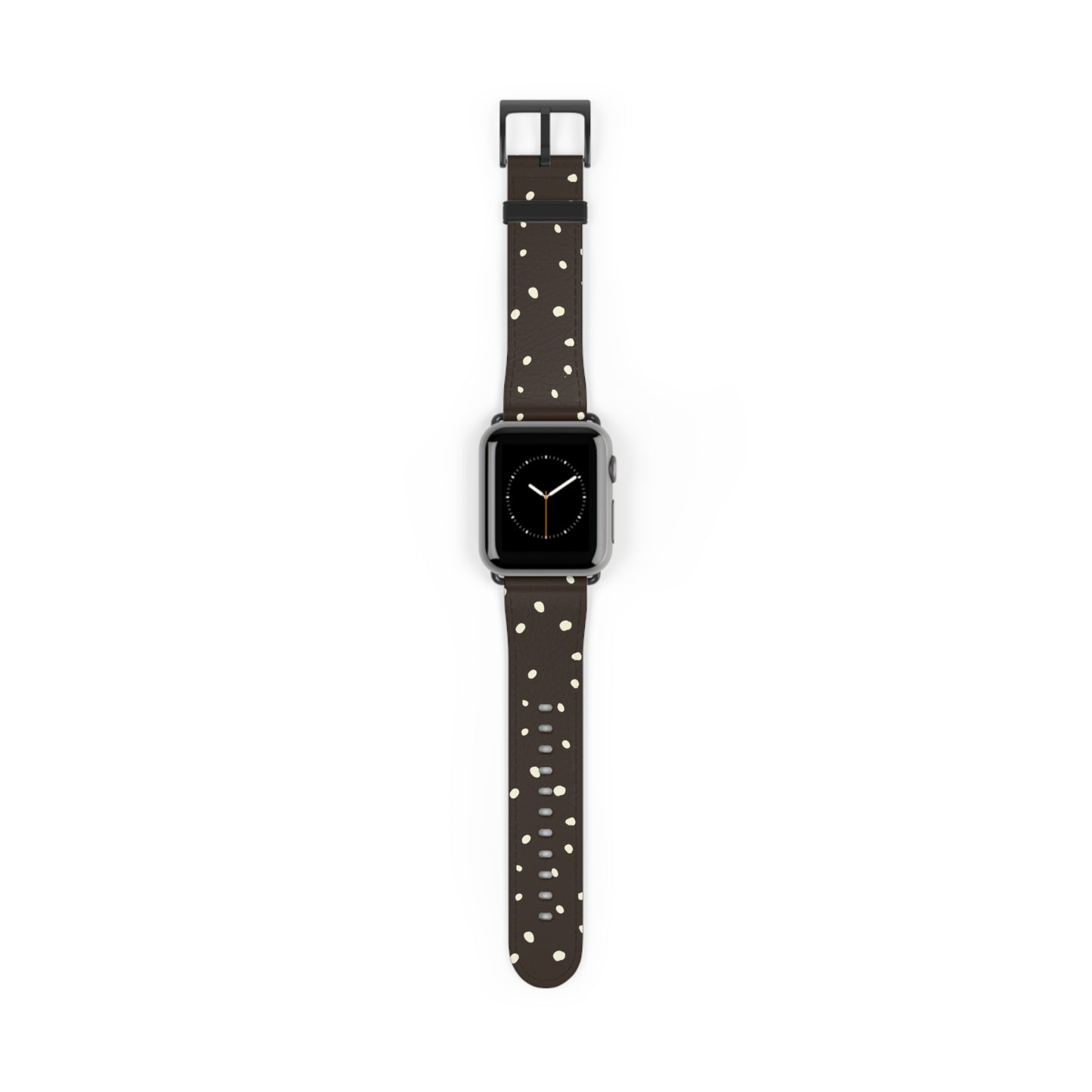 Velvet Mocha Apple Watch Band: Stylish & Eco-Friendly Vegan Leather Strap
