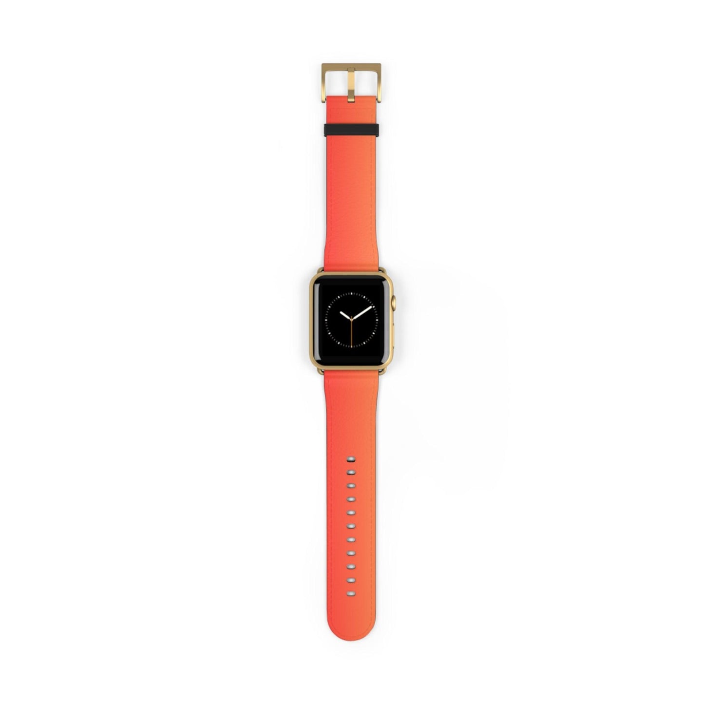 Vibrant Red Orange Apple Watch Band - JGUS