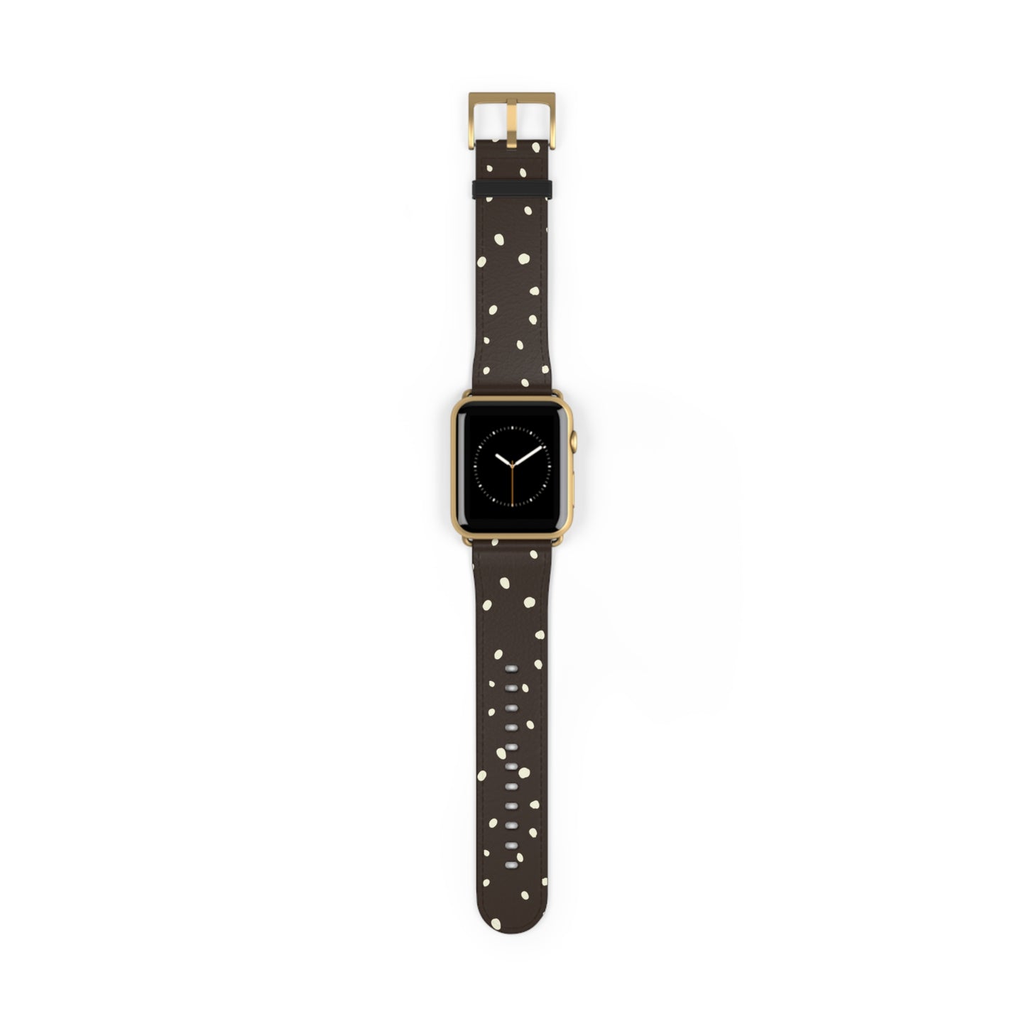 Velvet Mocha Apple Watch Band: Stylish & Eco-Friendly Vegan Leather Strap