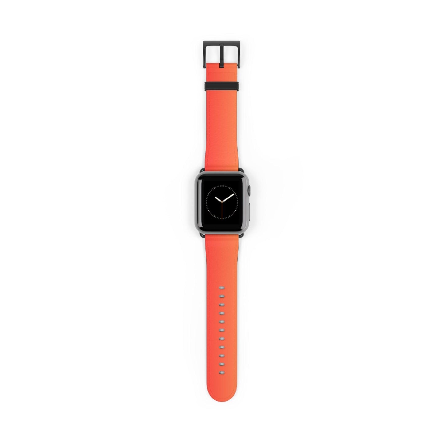 Vibrant Red Orange Apple Watch Band - JGUS