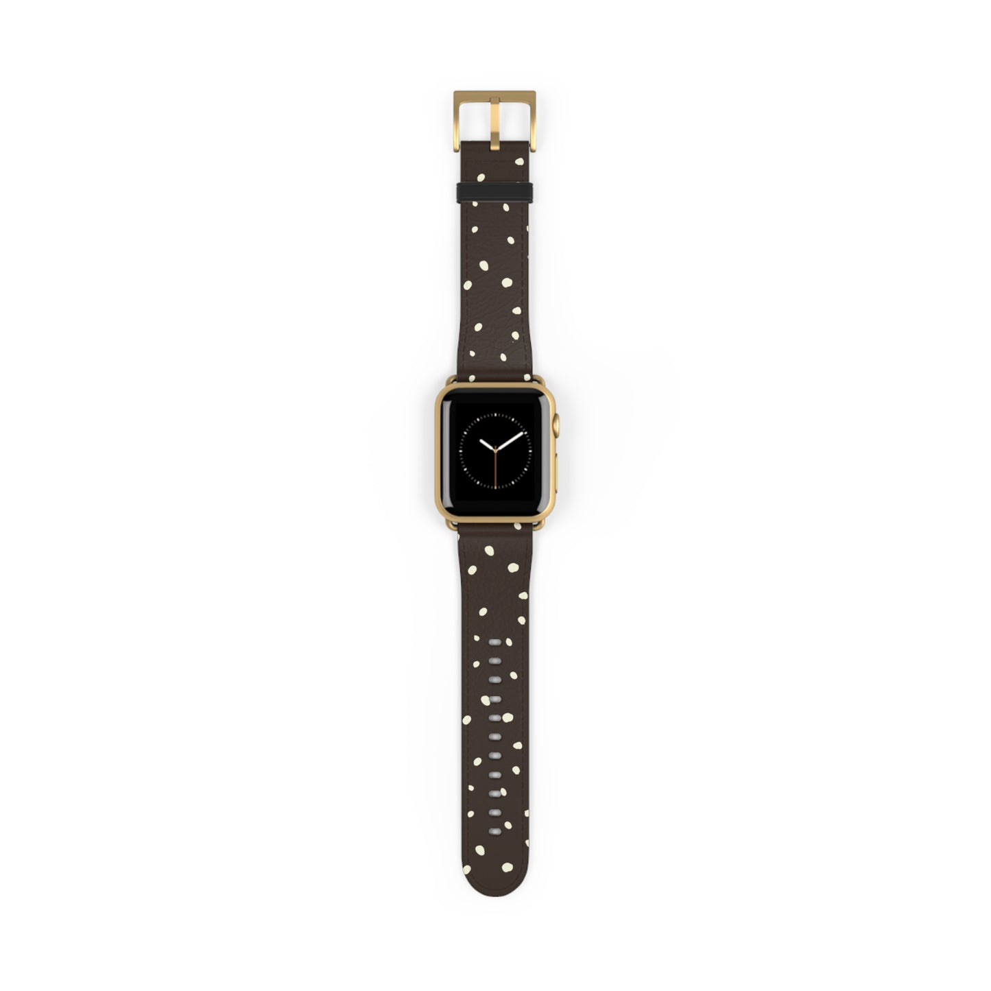 Velvet Mocha Apple Watch Band: Stylish & Eco-Friendly Vegan Leather Strap