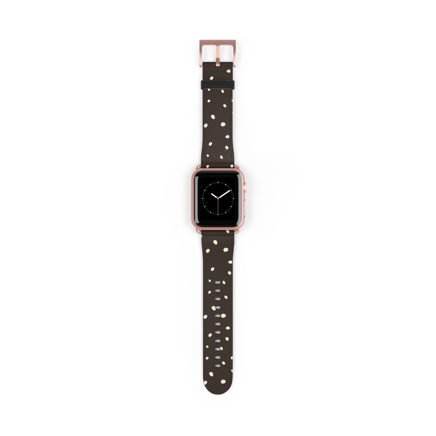 Velvet Mocha Apple Watch Band: Stylish & Eco-Friendly Vegan Leather Strap