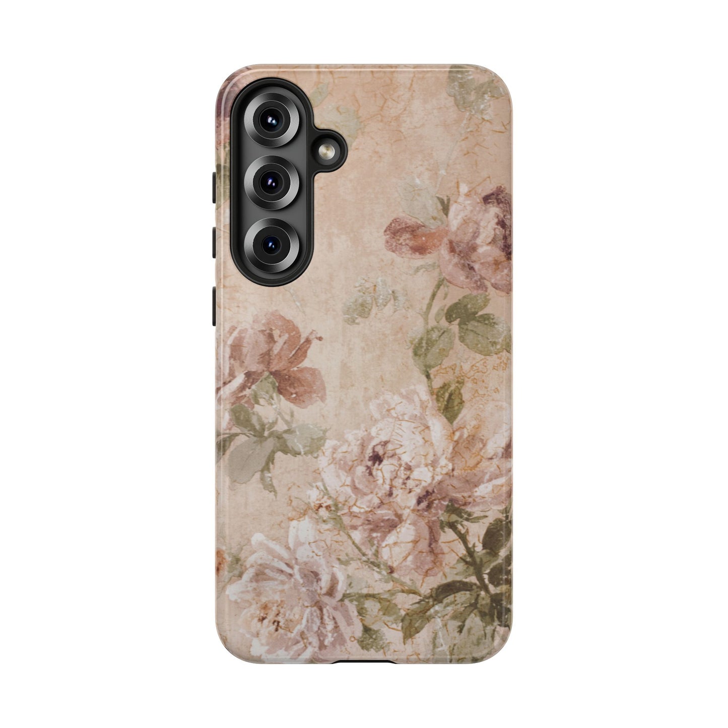 Victorian Floral Phone Case – Vintage Flower Design for iPhone & Samsung