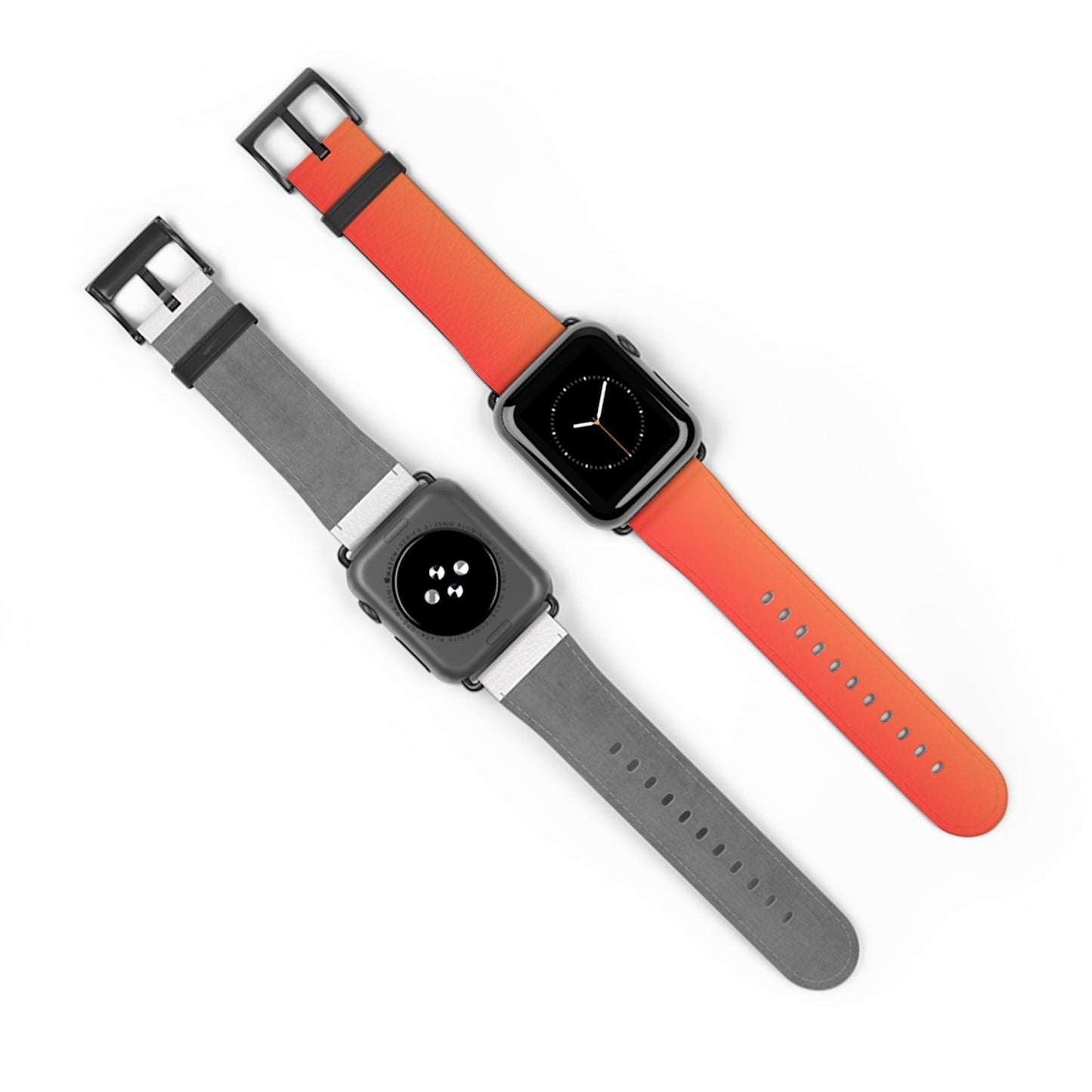 Vibrant Red Orange Apple Watch Band - JGUS