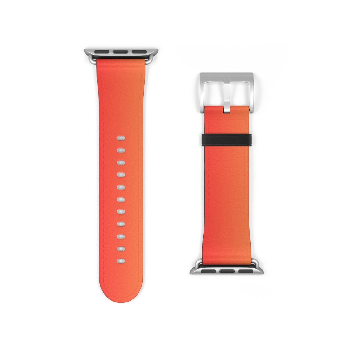 Vibrant Red Orange Apple Watch Band - JGUS