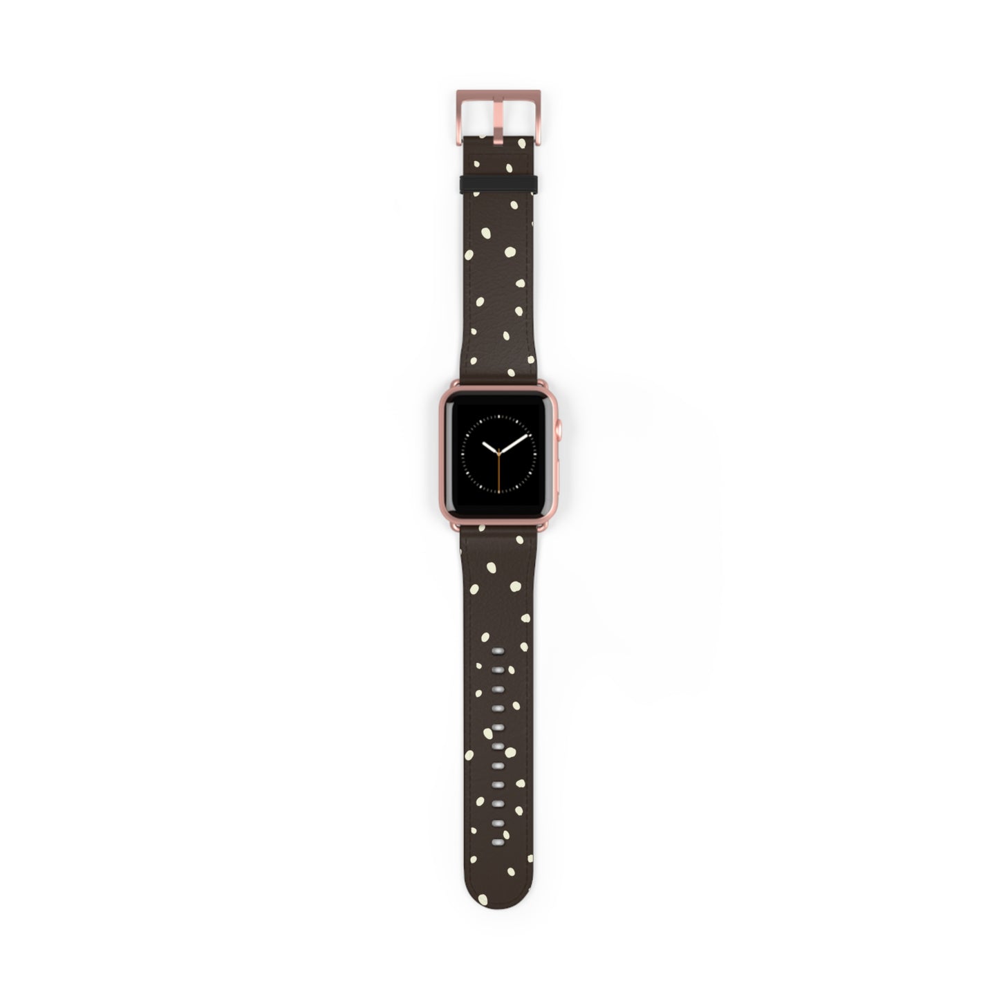 Velvet Mocha Apple Watch Band: Stylish & Eco-Friendly Vegan Leather Strap
