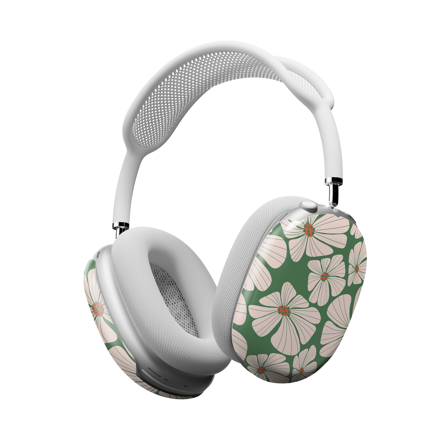 Abstract Retro floral AirPods Max® Case | Customizable, Protective, Stylish