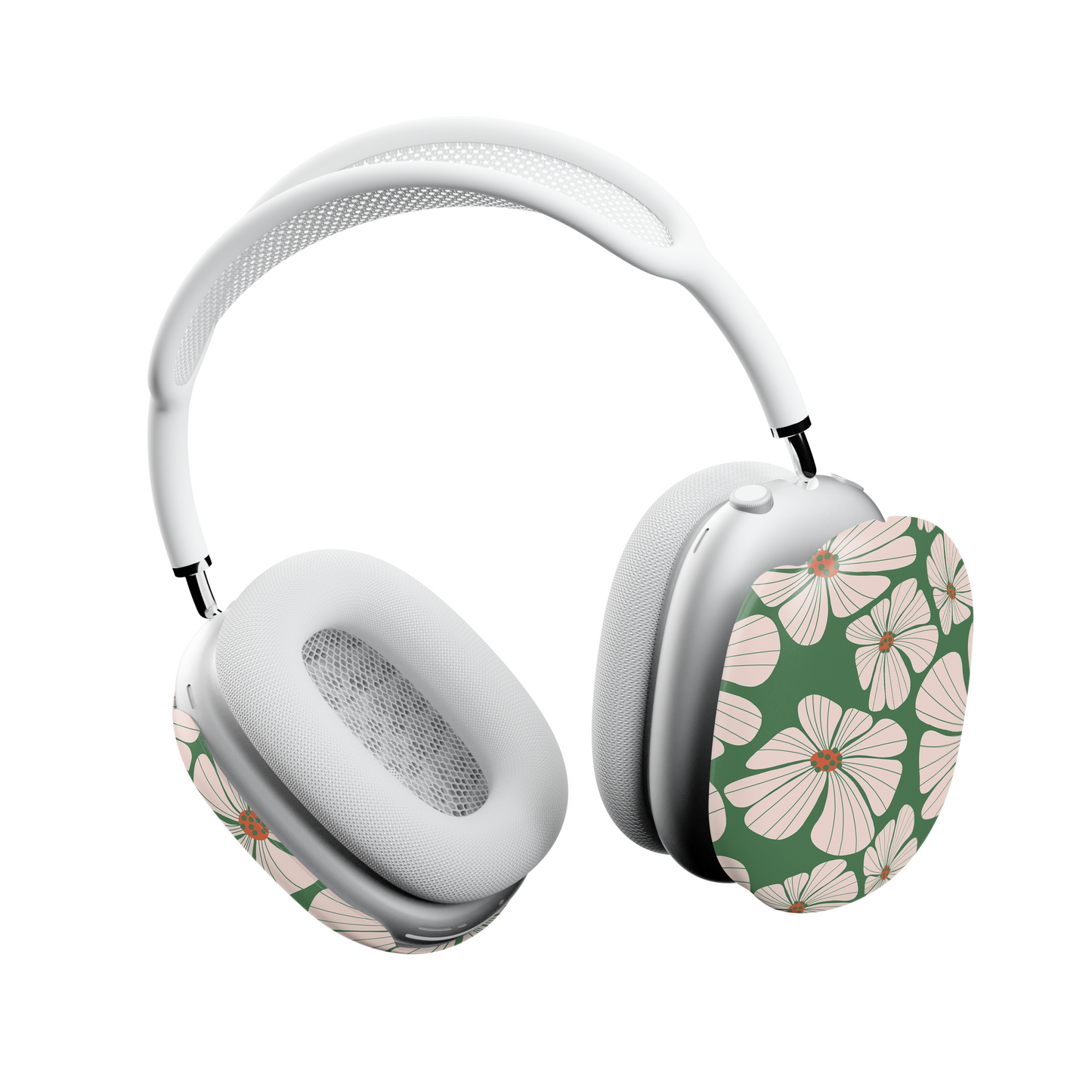Abstract Retro floral AirPods Max® Case | Customizable, Protective, Stylish