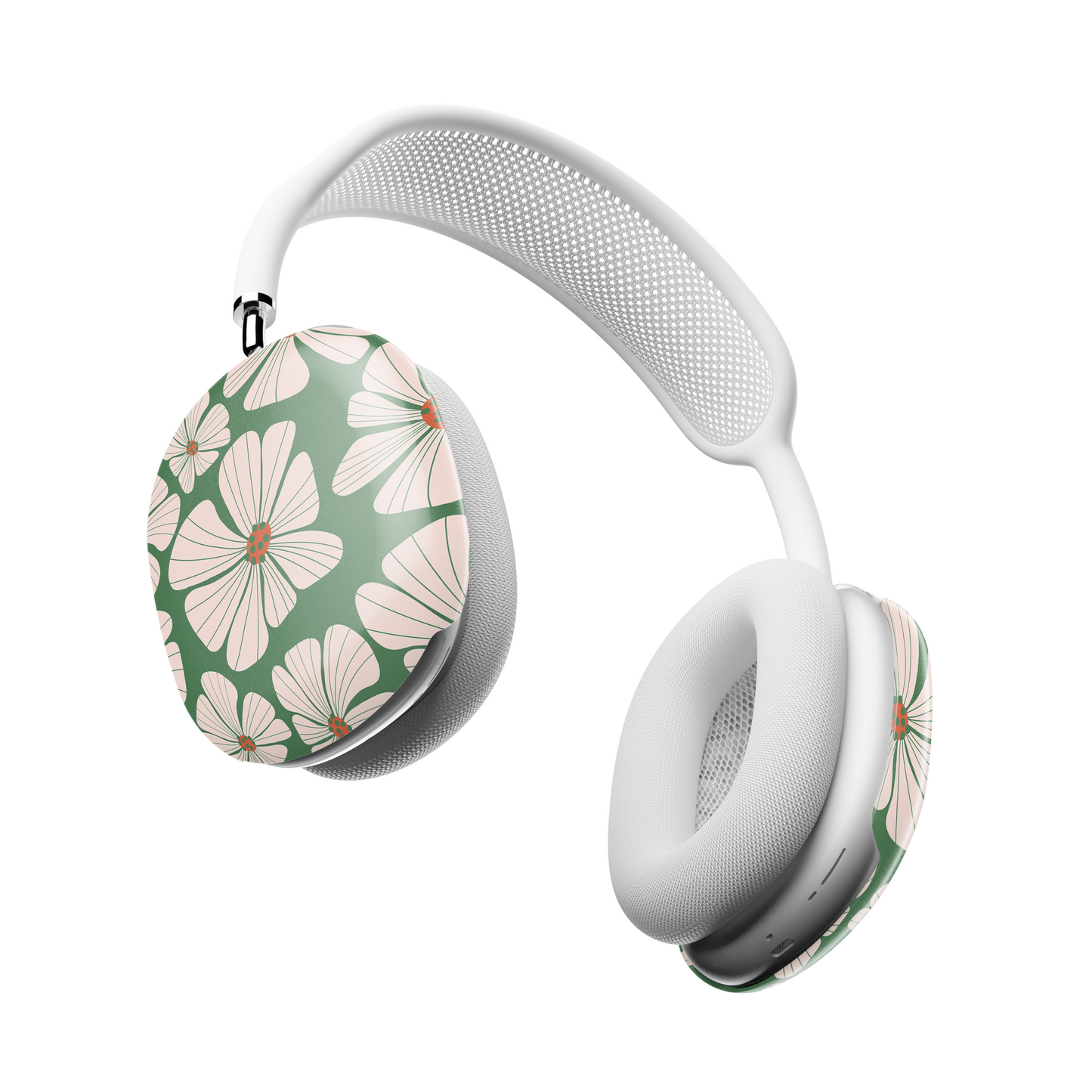 Abstract Retro floral AirPods Max® Case | Customizable, Protective, Stylish