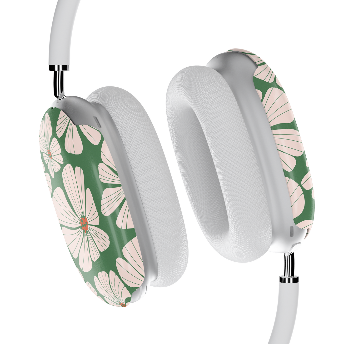 Abstract Retro floral AirPods Max® Case | Customizable, Protective, Stylish