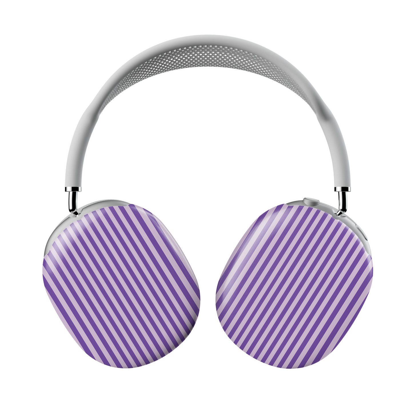 Lavender Stripes AirPods Max Case | Chic & Protective Purple Design