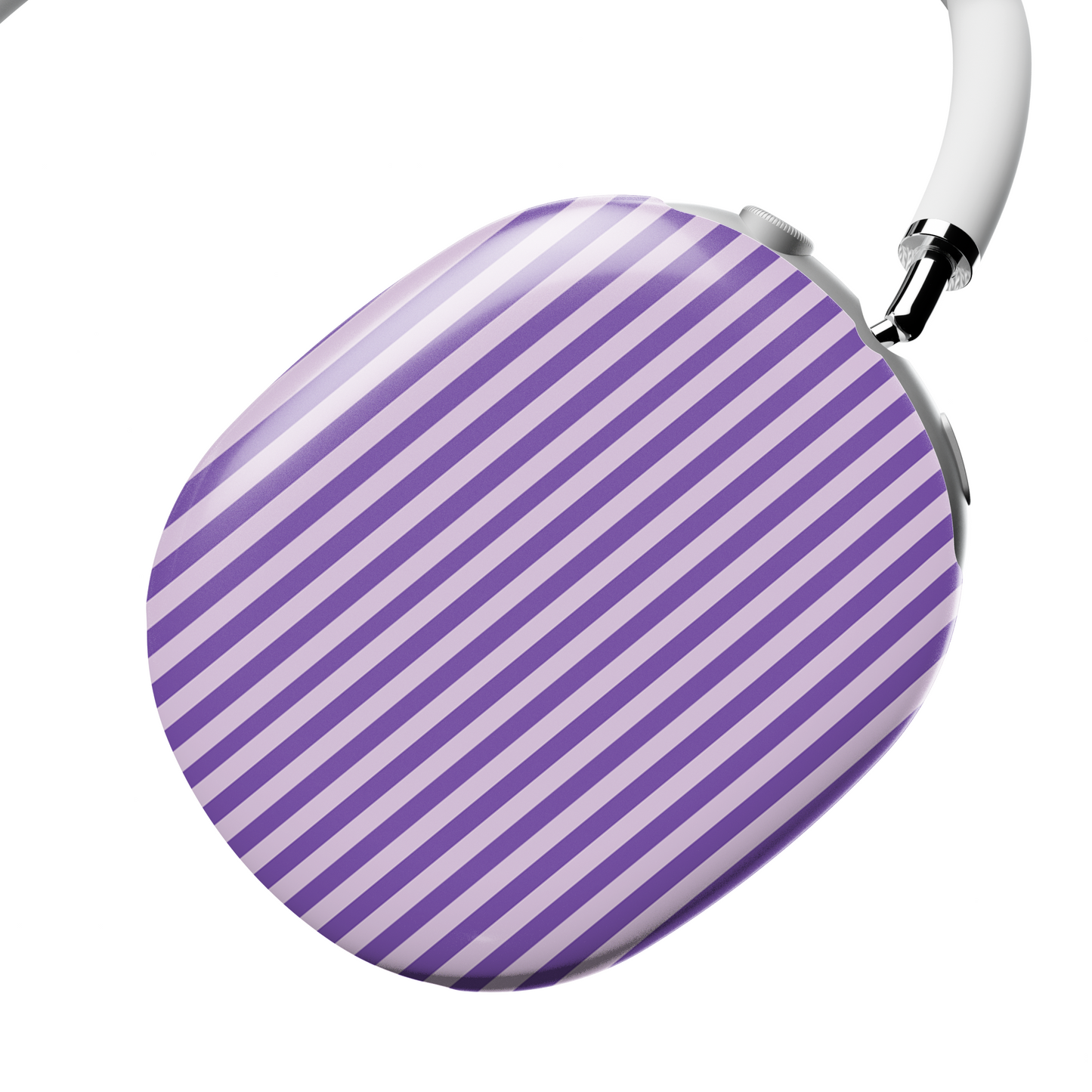 Lavender Stripes AirPods Max Case | Chic & Protective Purple Design