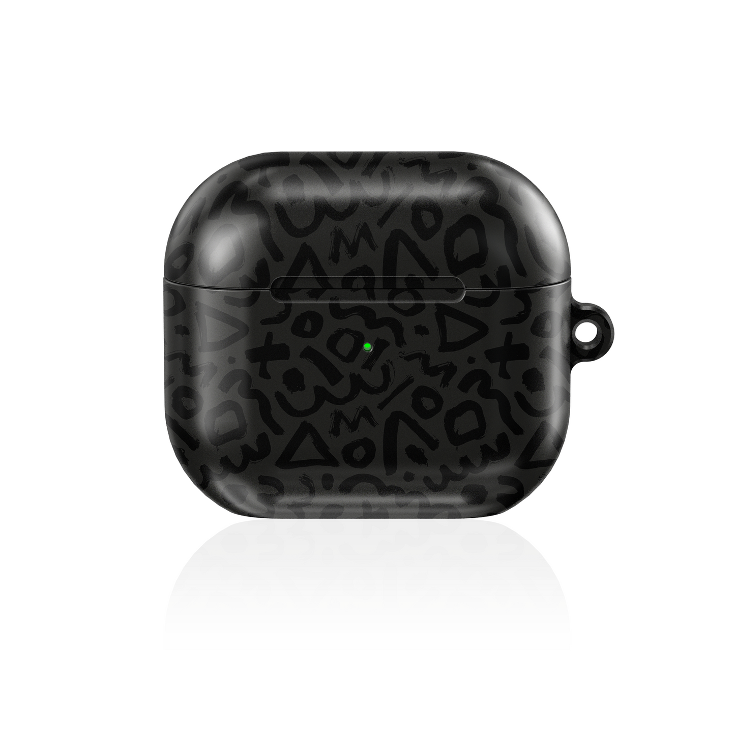 Retro Geometric Vibes Shockproof & Scratch-Resistant AirPods Case – Wireless Charging Compatible