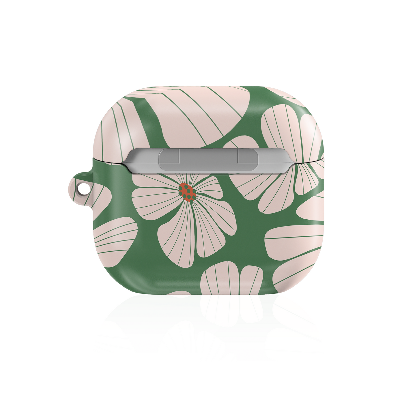 Abstract Retro floral Shockproof & Scratch-Resistant AirPods Case – Wireless Charging Compatible