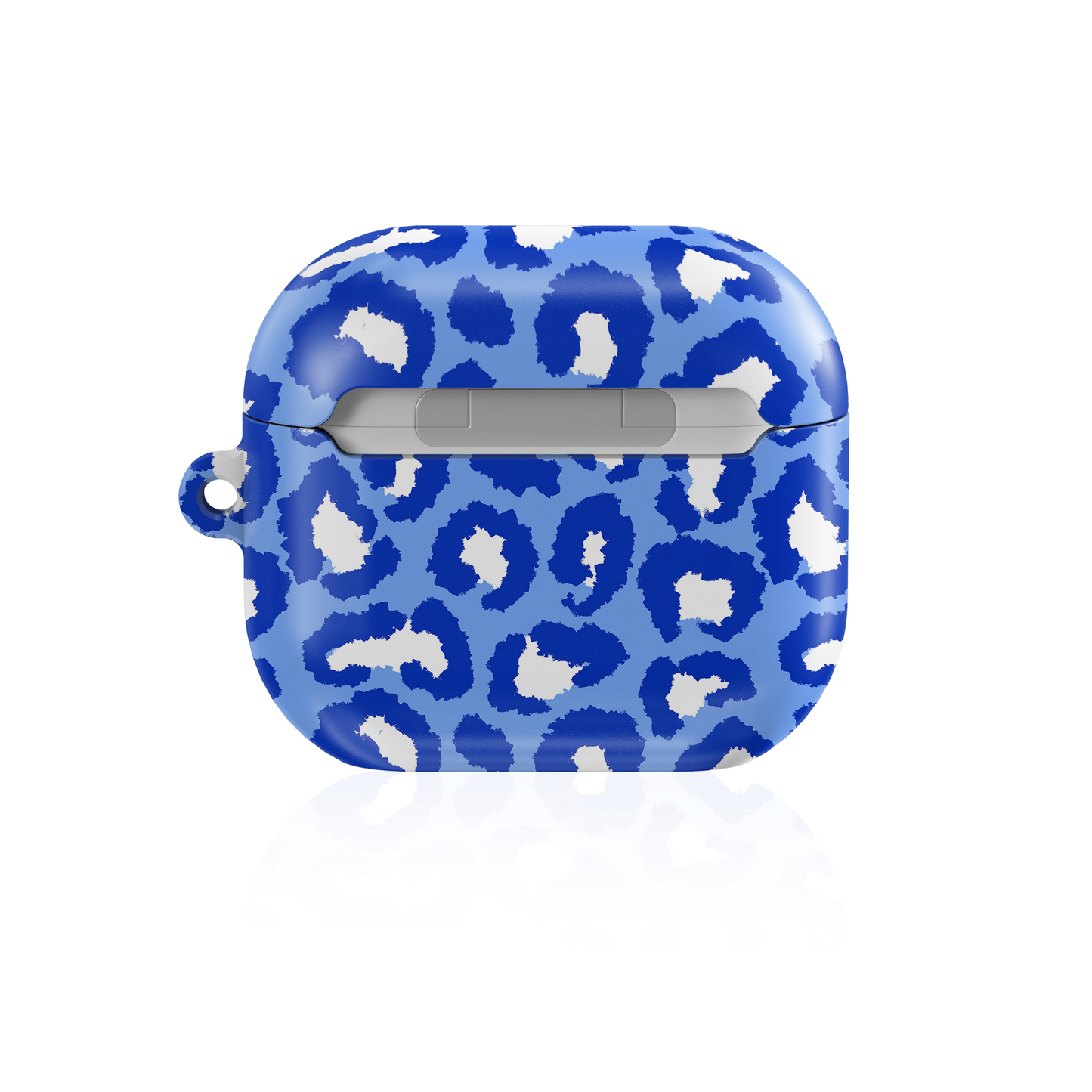 Leopard Vibes - Blue Edition Shockproof & Scratch-Resistant AirPods Case – Wireless Charging Compatible