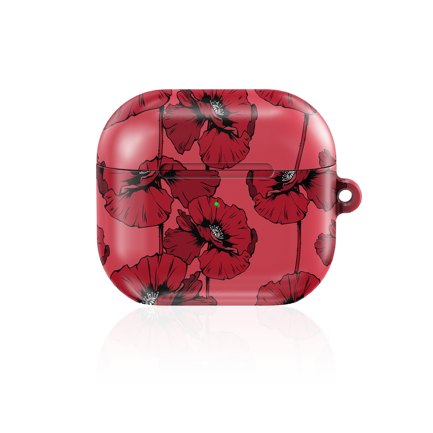 Scarlet Sketch Shockproof & Scratch-Resistant AirPods Case – Wireless Charging Compatible