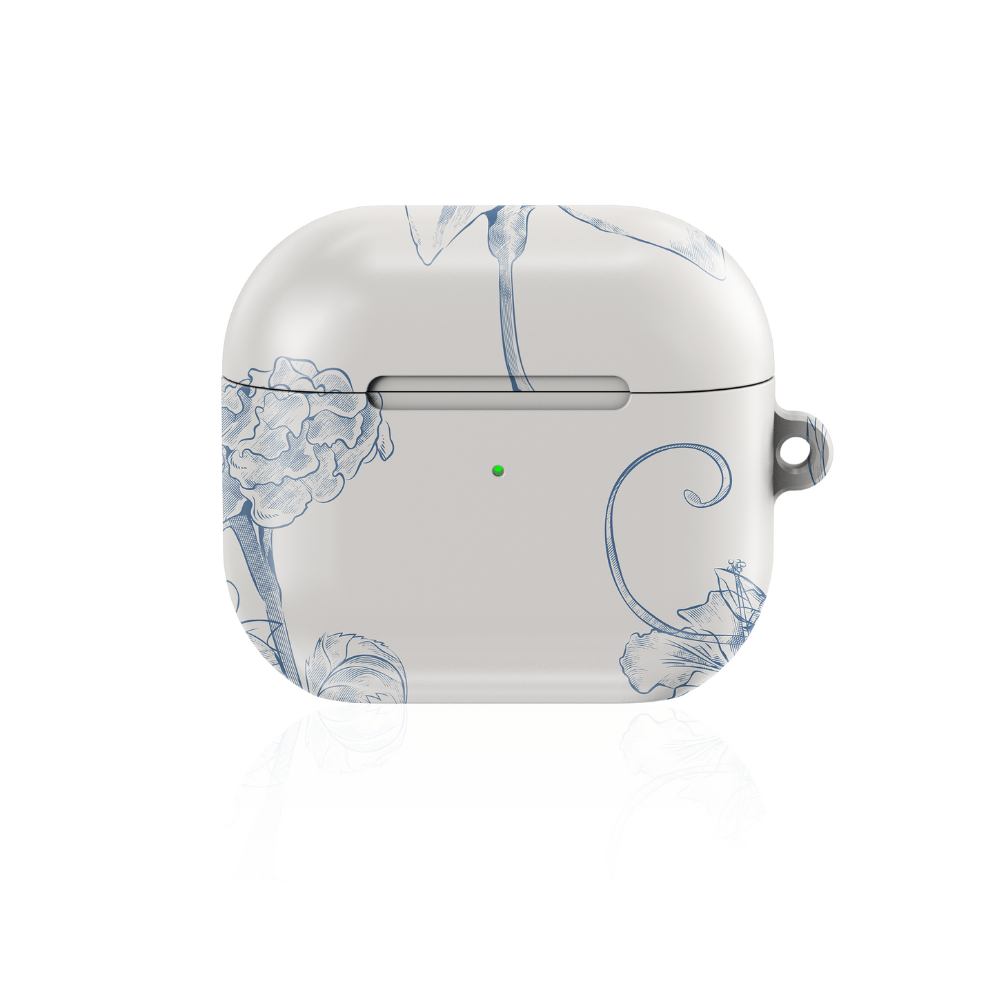 Jasmine Sketch Shockproof & Scratch-Resistant AirPods Case – Wireless Charging Compatible
