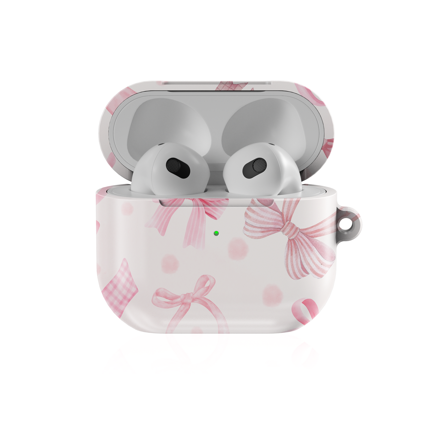 Pink Mist Shockproof & Scratch-Resistant AirPods Case – Wireless Charging Compatible