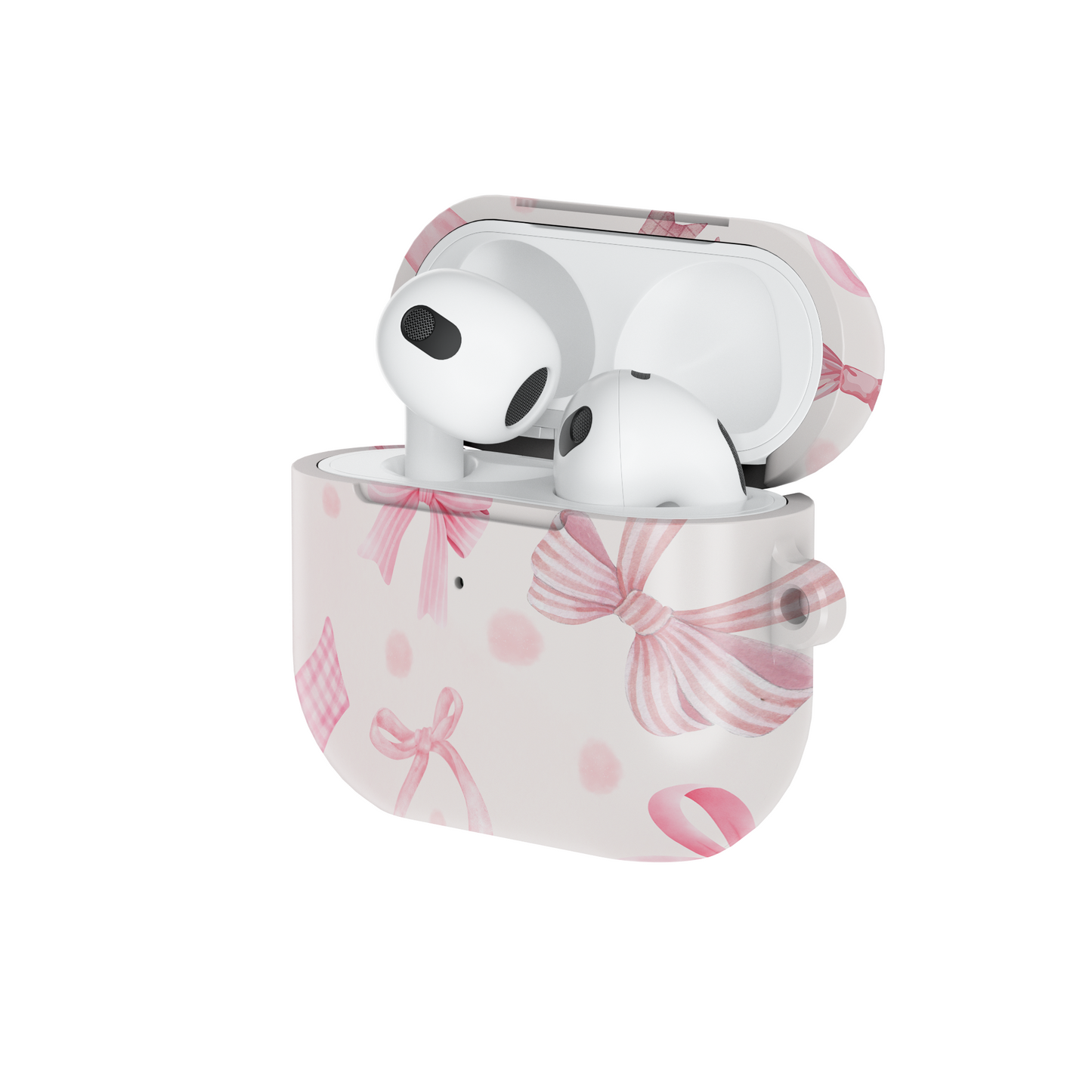 Pink Mist Shockproof & Scratch-Resistant AirPods Case – Wireless Charging Compatible