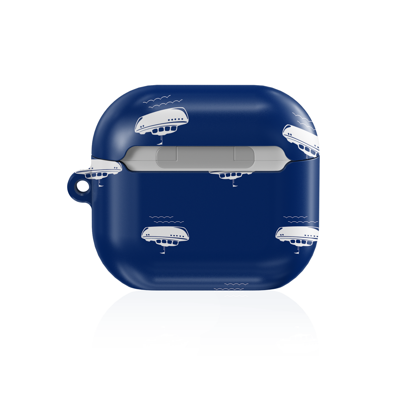 Blue Boat Shockproof & Scratch-Resistant AirPods Case – Wireless Charging Compatible
