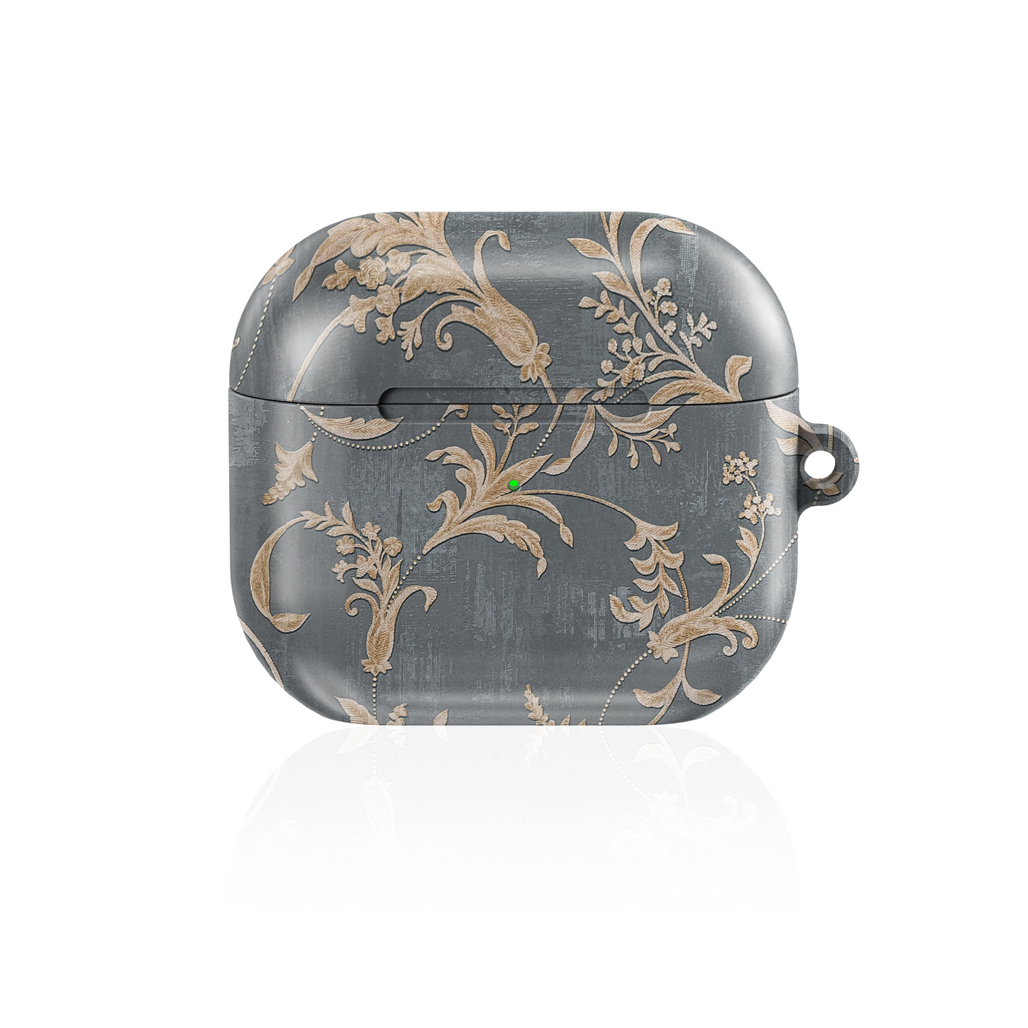 Old-Fashioned Flower Shockproof & Scratch-Resistant AirPods Case – Wireless Charging Compatible
