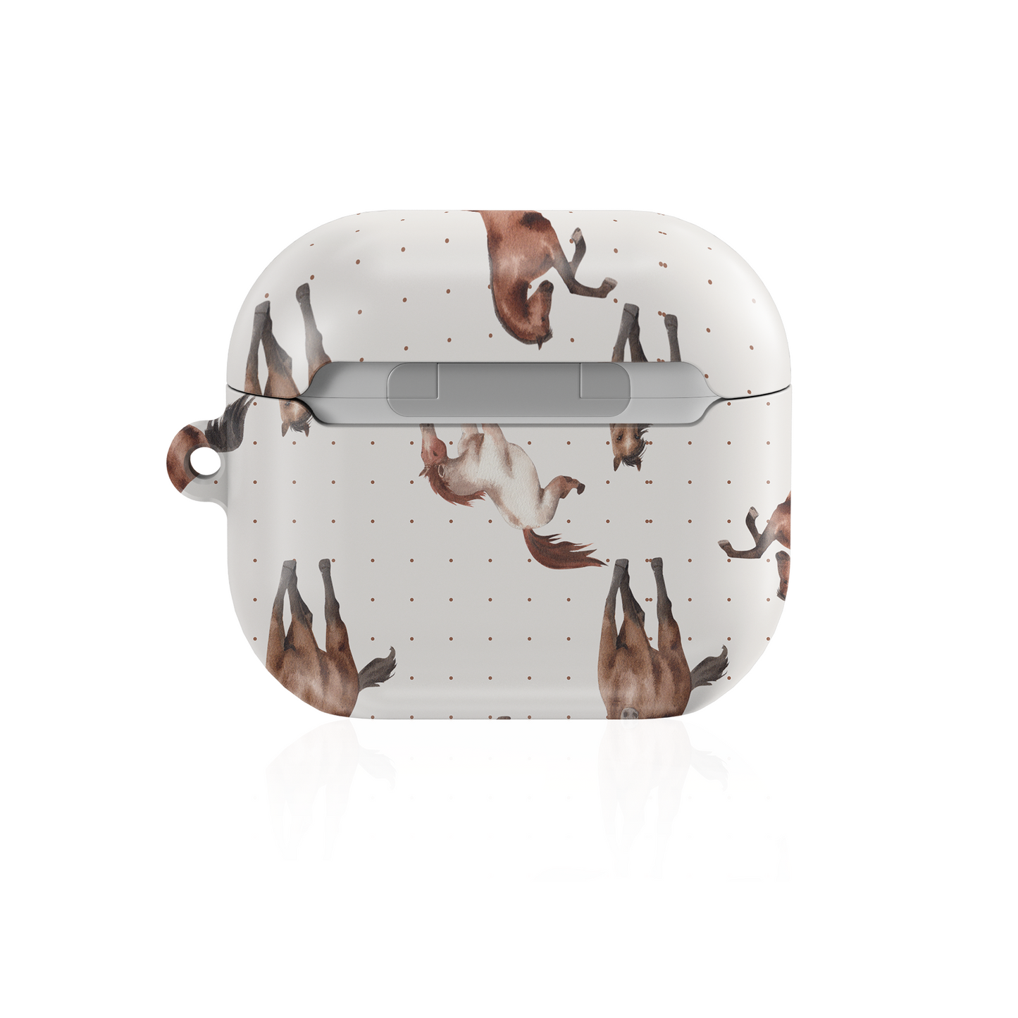 Wild Mustang Shockproof & Scratch-Resistant AirPods Case – Wireless Charging Compatible
