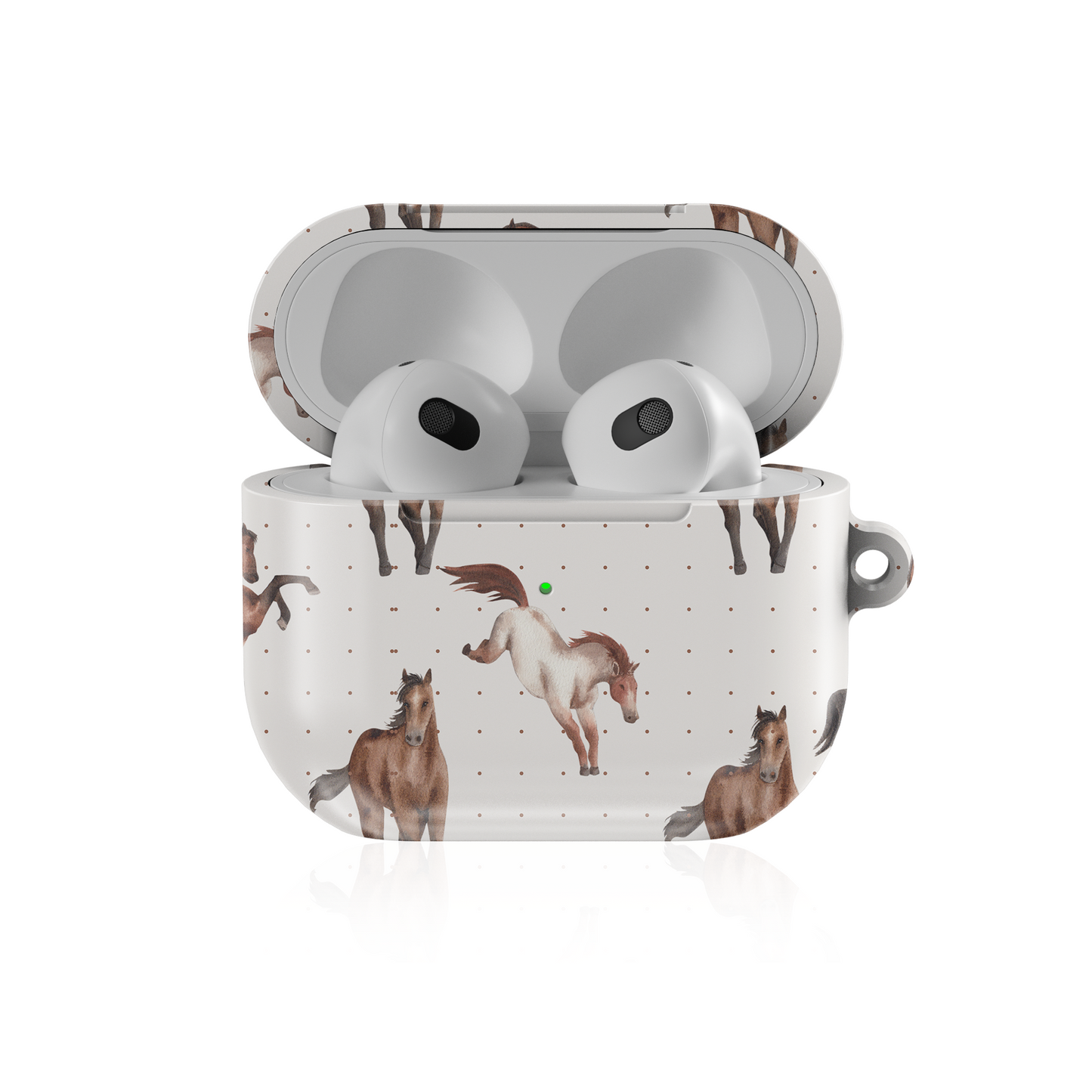 Wild Mustang Shockproof & Scratch-Resistant AirPods Case – Wireless Charging Compatible