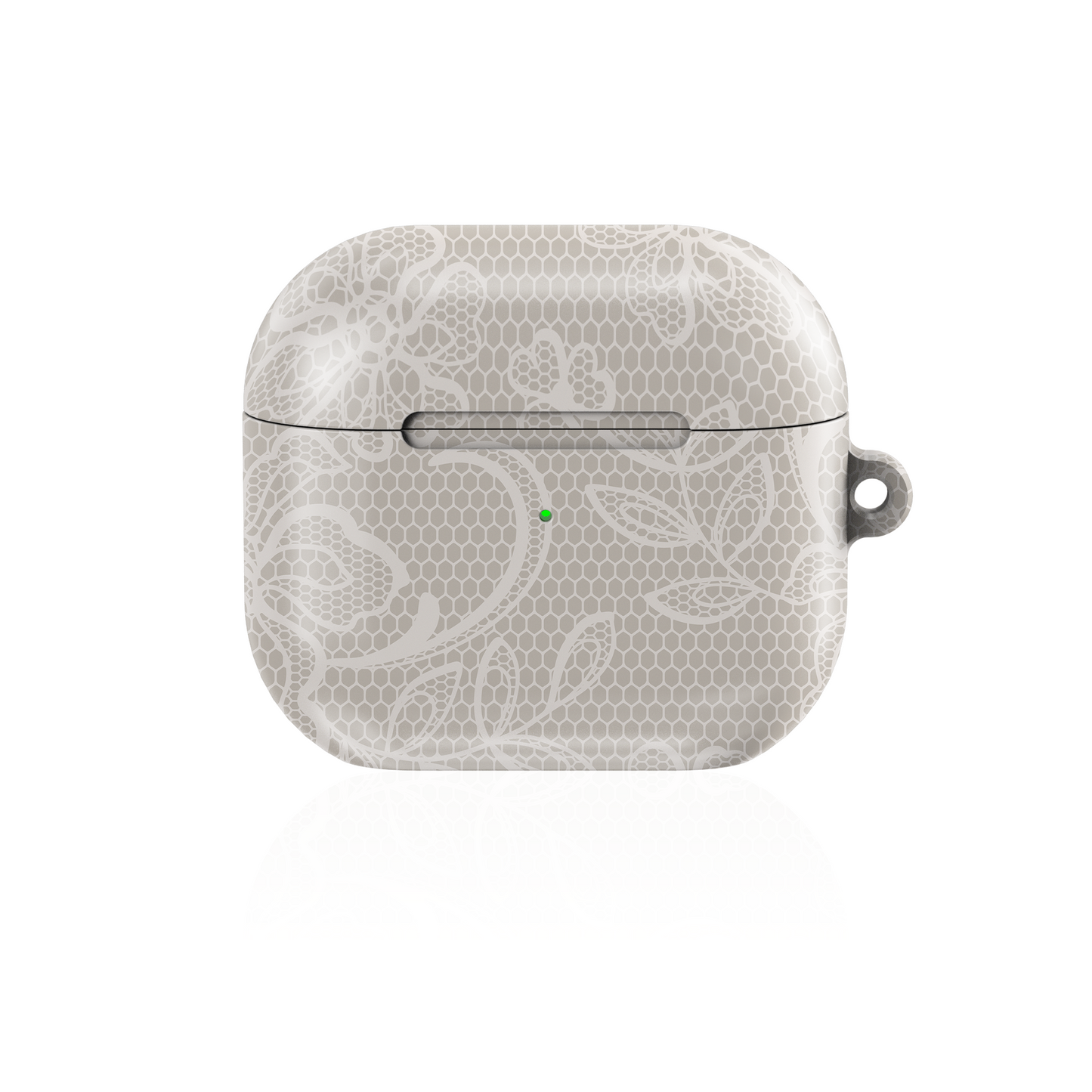 Vintage Floral Lace Shockproof & Scratch-Resistant AirPods Case – Wireless Charging Compatible