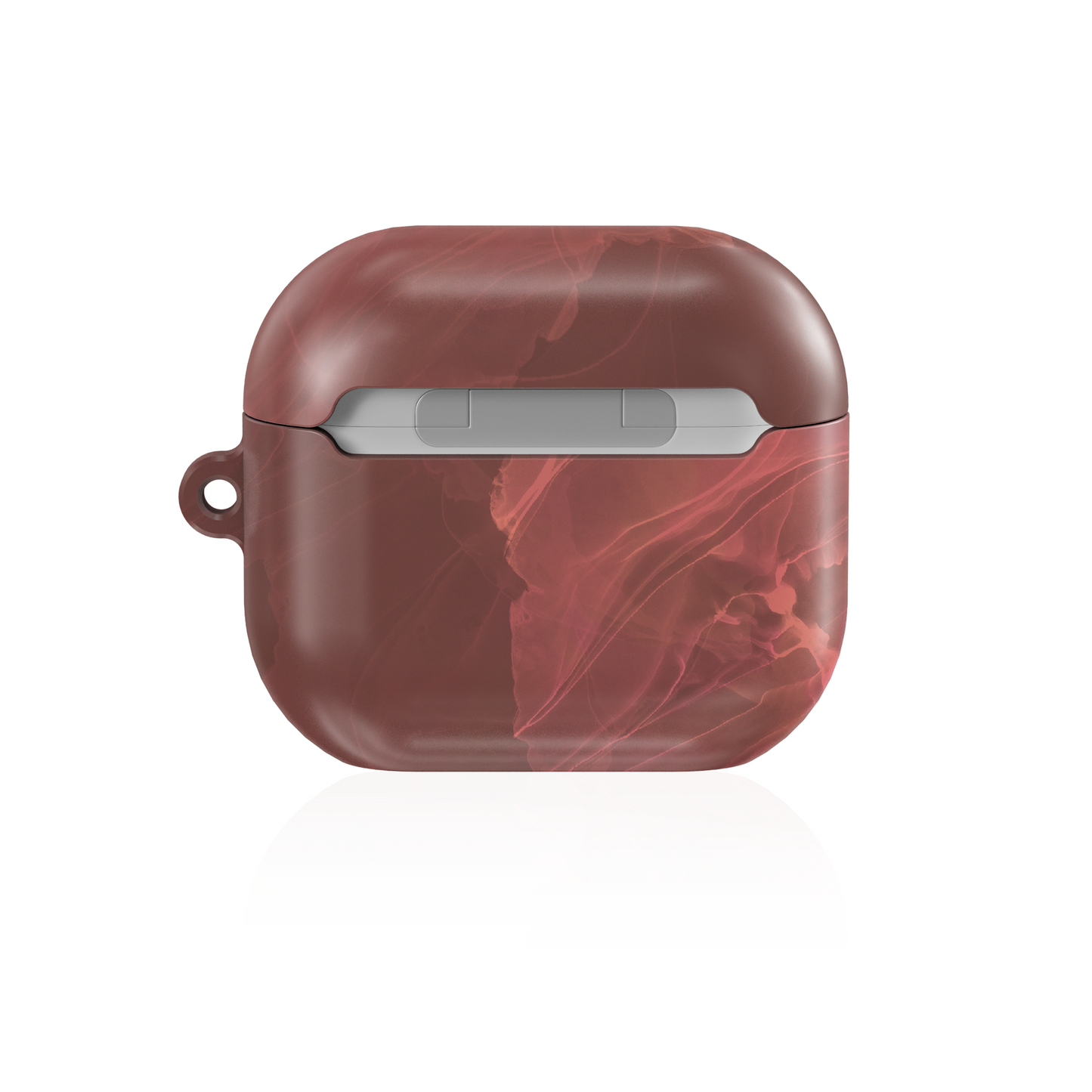Blush Ink Splash Shockproof & Scratch-Resistant AirPods Case – Wireless Charging Compatible