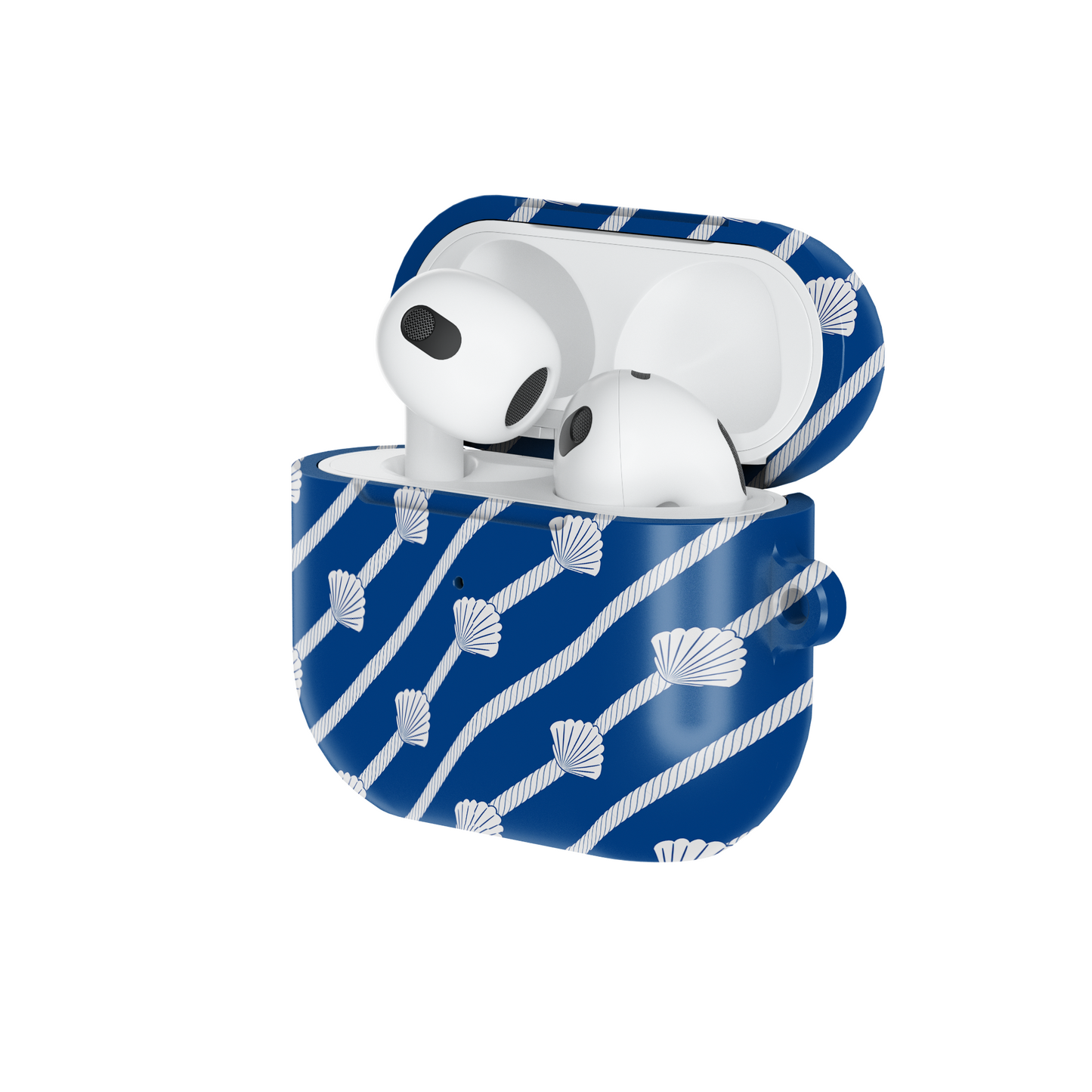Mermaid Mosaic Shell AirPods Case – Durable, Shockproof & Wireless Charging Compatible