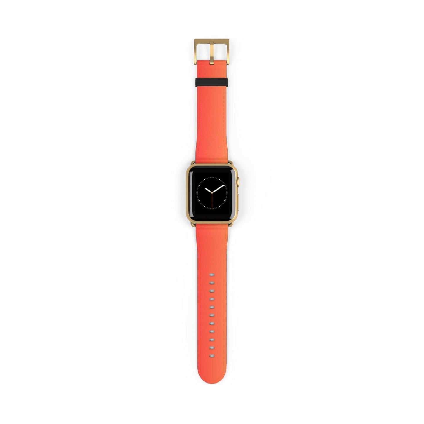 Vibrant Red Orange Apple Watch Band - JGUS