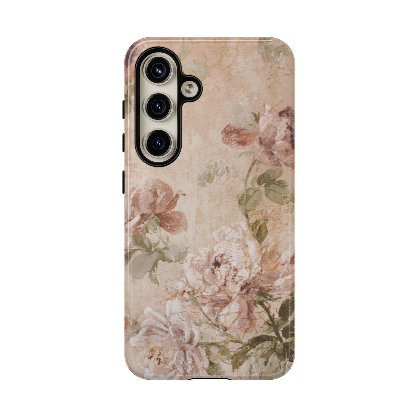 Victorian Floral Phone Case – Vintage Flower Design for iPhone & Samsung