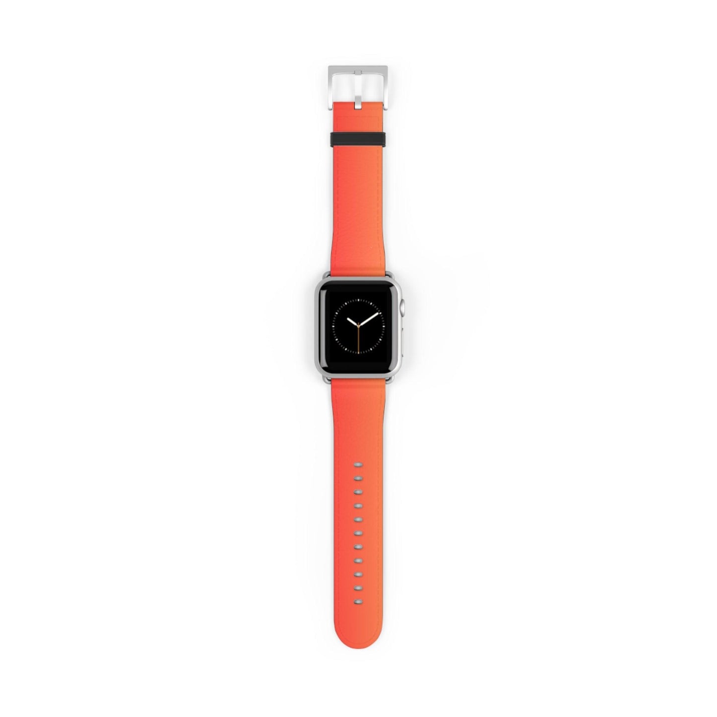 Vibrant Red Orange Apple Watch Band - JGUS