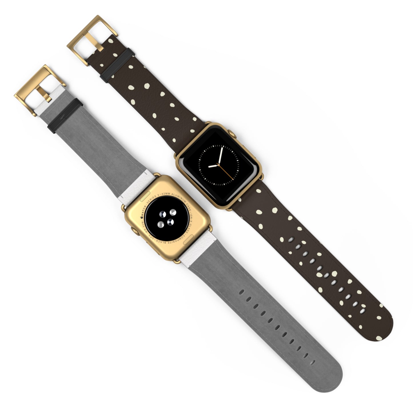 Velvet Mocha Apple Watch Band: Stylish & Eco-Friendly Vegan Leather Strap