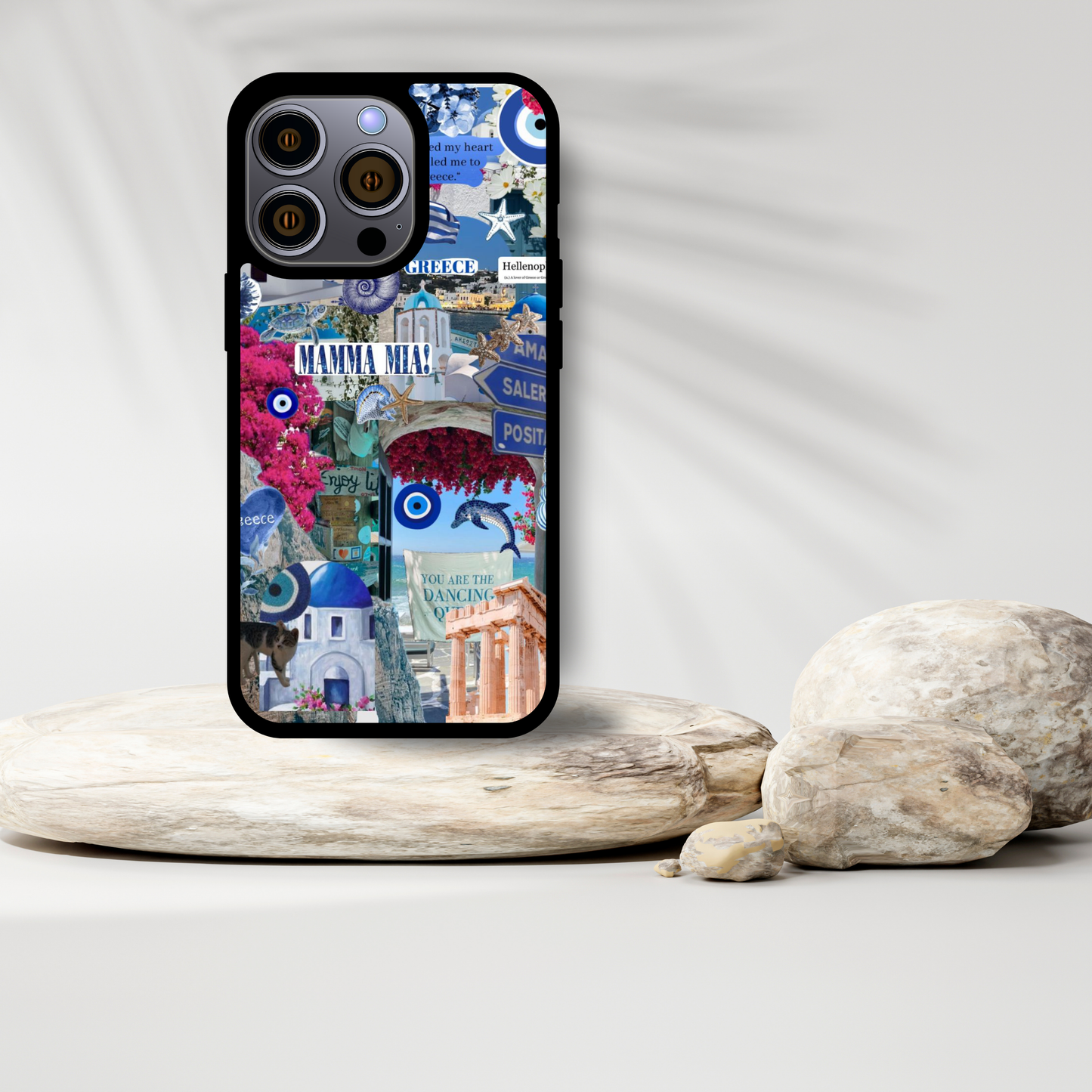 Greek Escape Collage Phone Case | Stylish Protection with a Mediterranean Touch