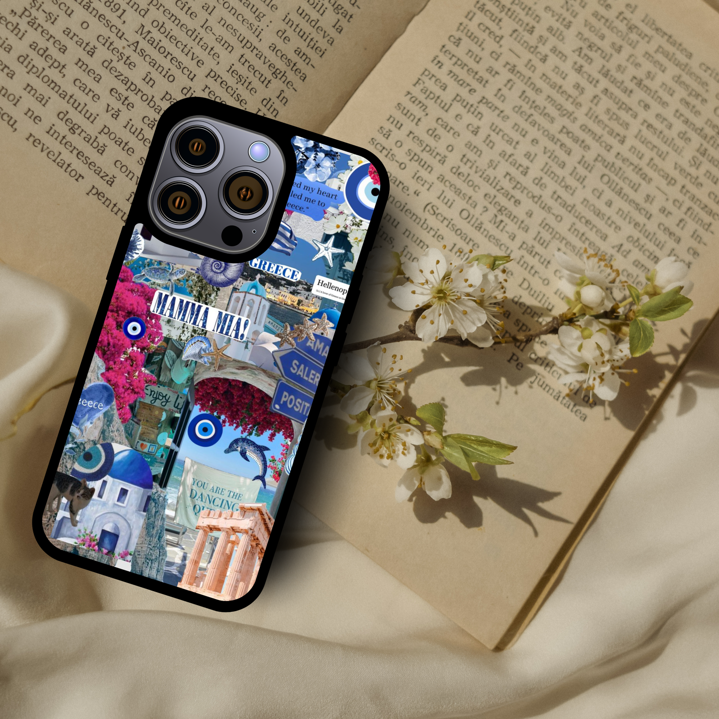 Greek Escape Collage Phone Case | Stylish Protection with a Mediterranean Touch