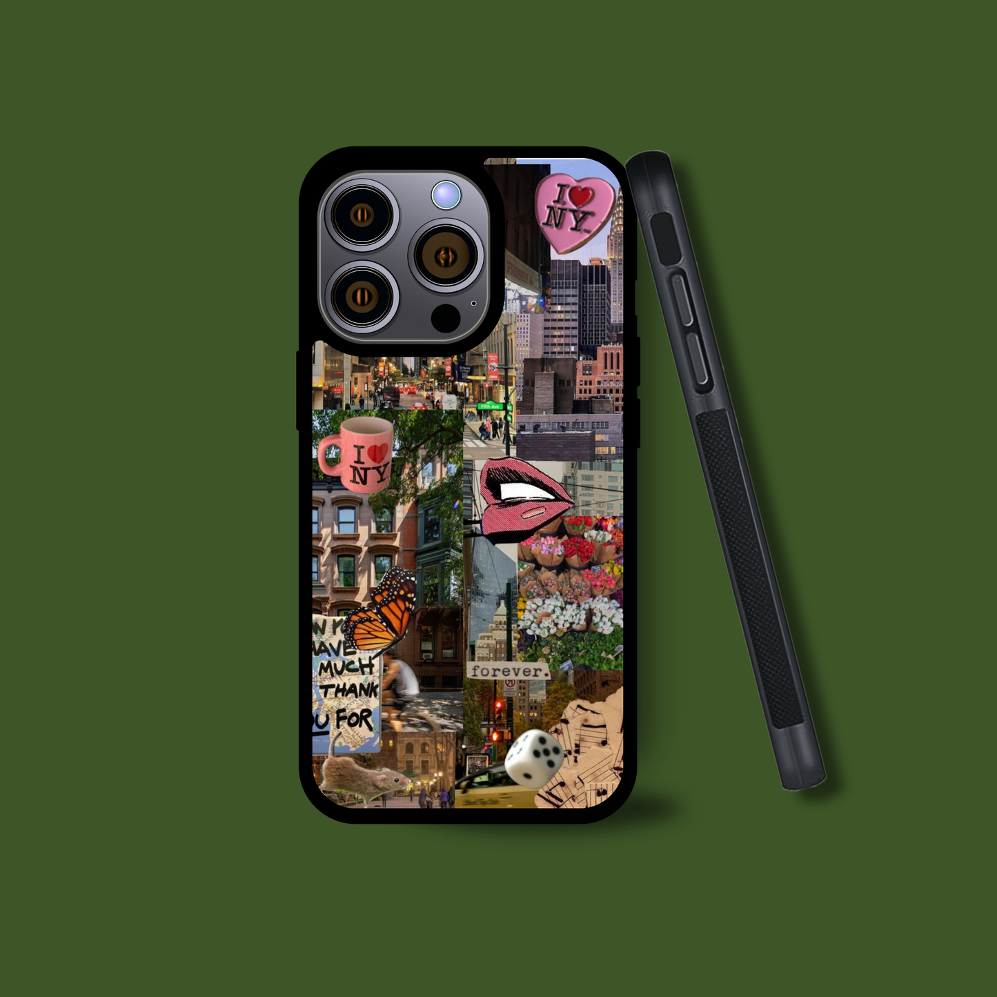 New York Vibes Collage Phone Case – Embrace the City That Never Sleeps