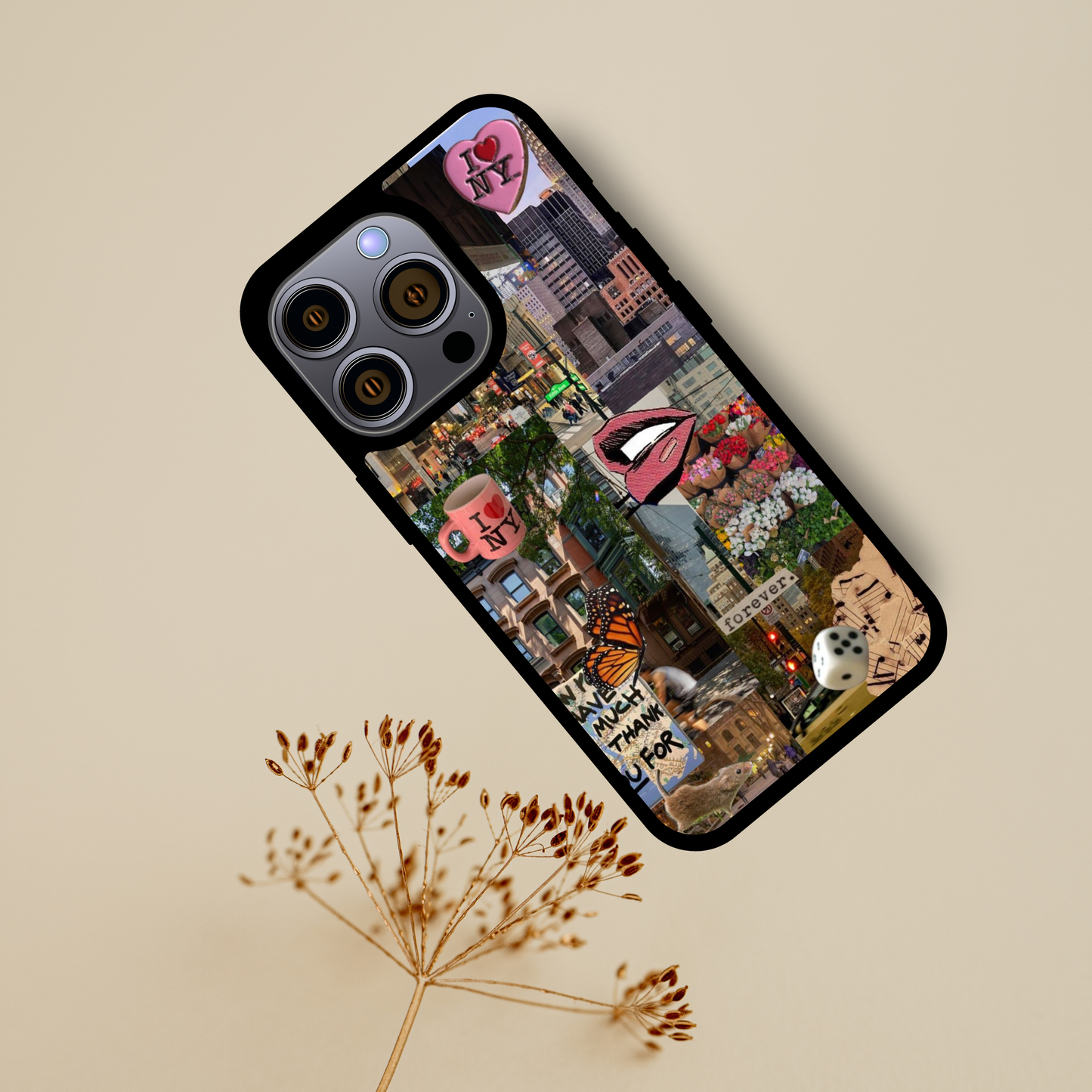 New York Vibes Collage Phone Case – Embrace the City That Never Sleeps