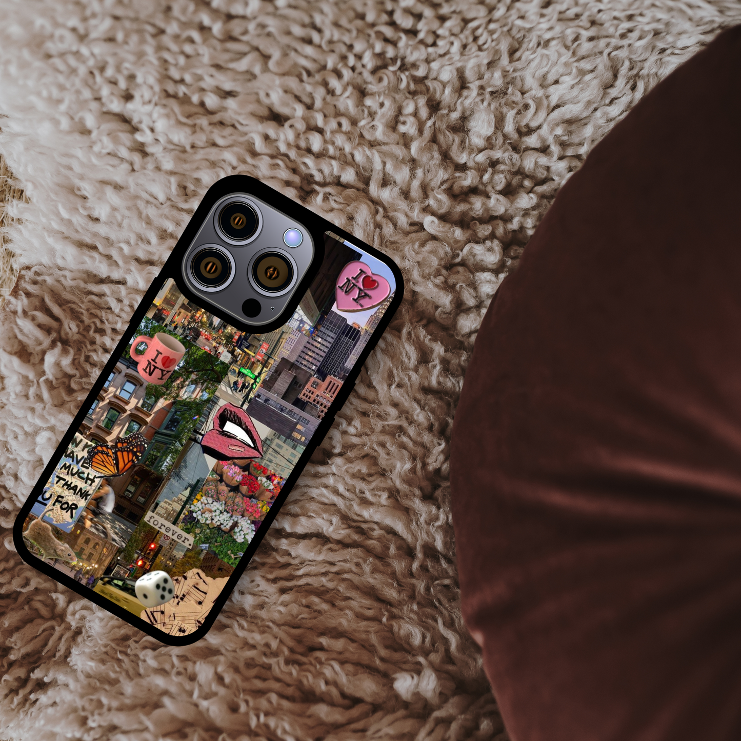 New York Vibes Collage Phone Case – Embrace the City That Never Sleeps