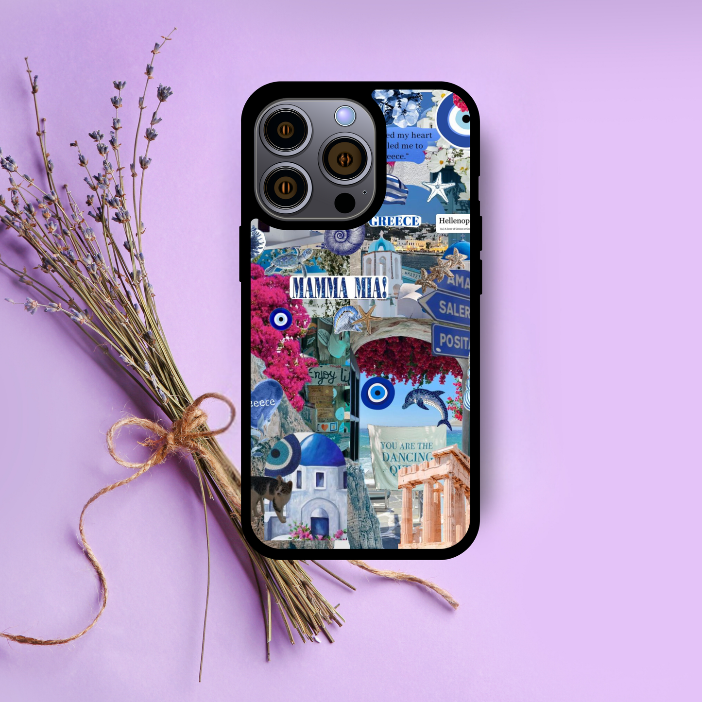 Greek Escape Collage Phone Case | Stylish Protection with a Mediterranean Touch