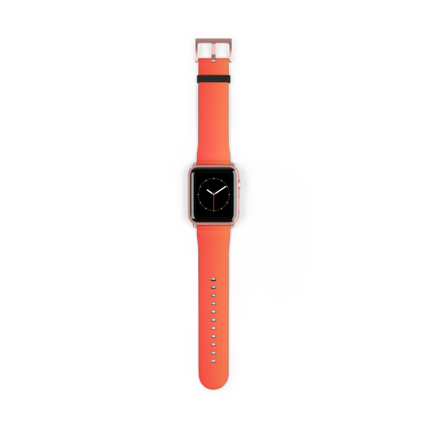 Vibrant Red Orange Apple Watch Band - JGUS