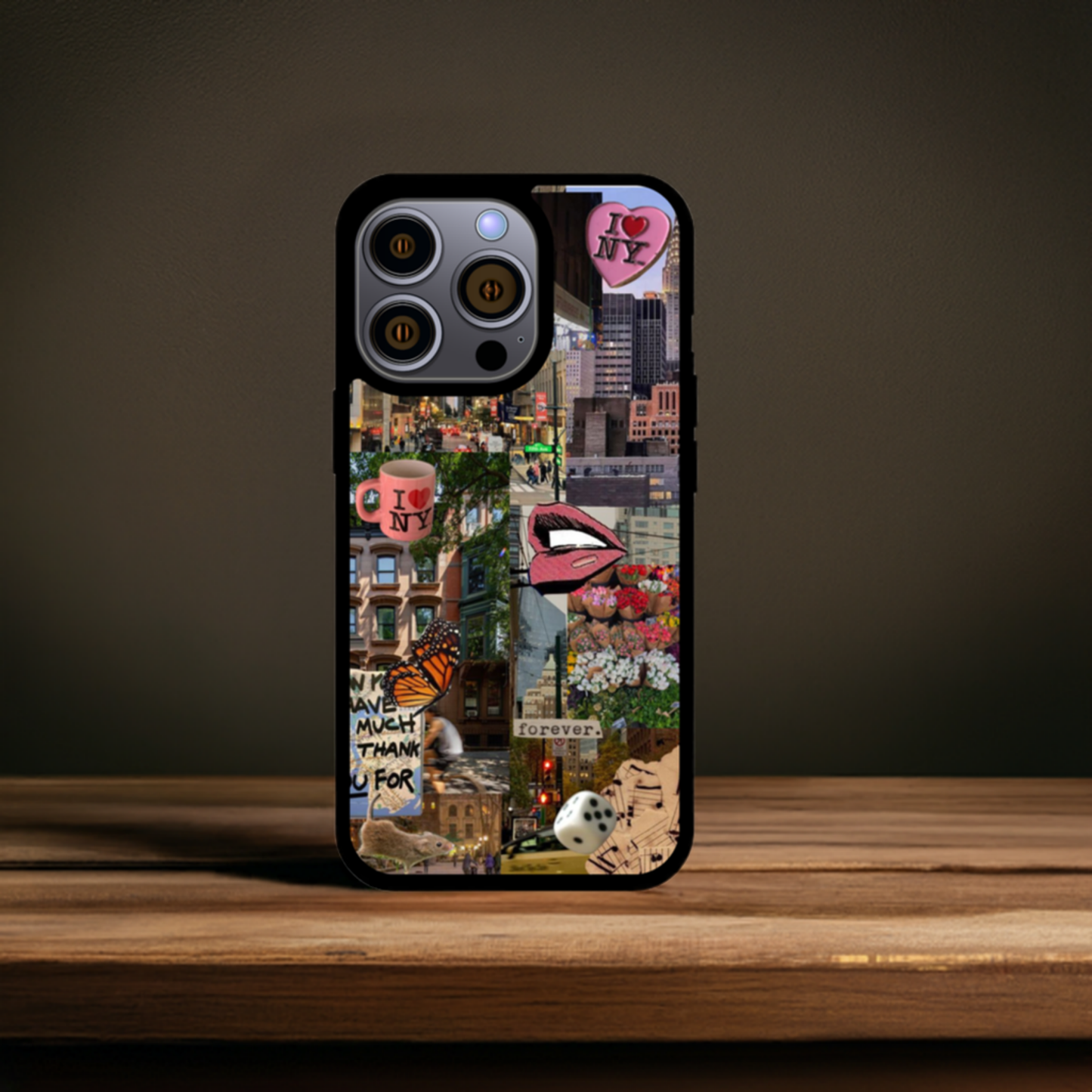 New York Vibes Collage Phone Case – Embrace the City That Never Sleeps