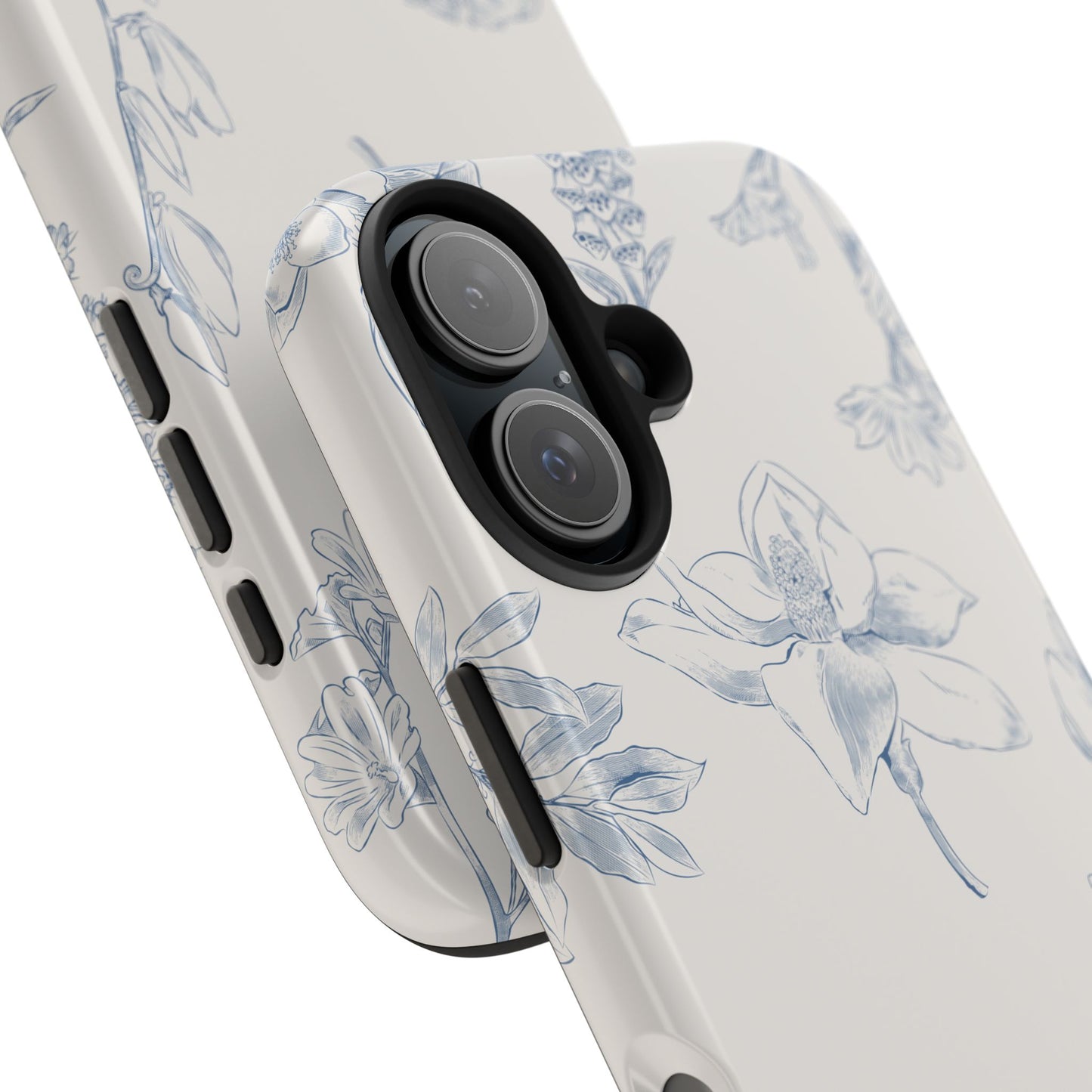 Jasmine Sketch Phone Case – Artistic Design, Slim, Durable & MagSafe Compatible