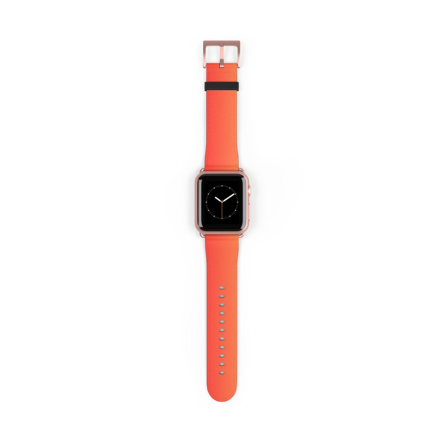 Vibrant Red Orange Apple Watch Band - JGUS