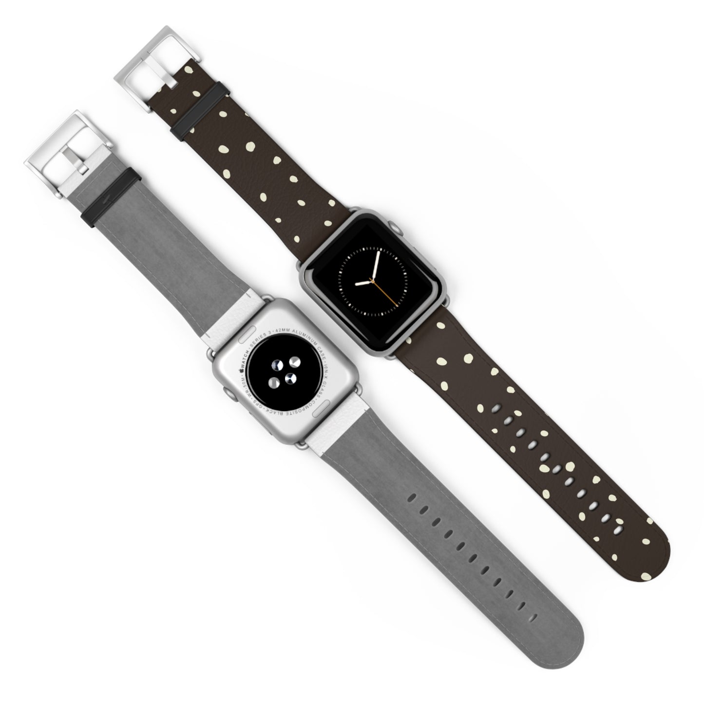 Velvet Mocha Apple Watch Band: Stylish & Eco-Friendly Vegan Leather Strap
